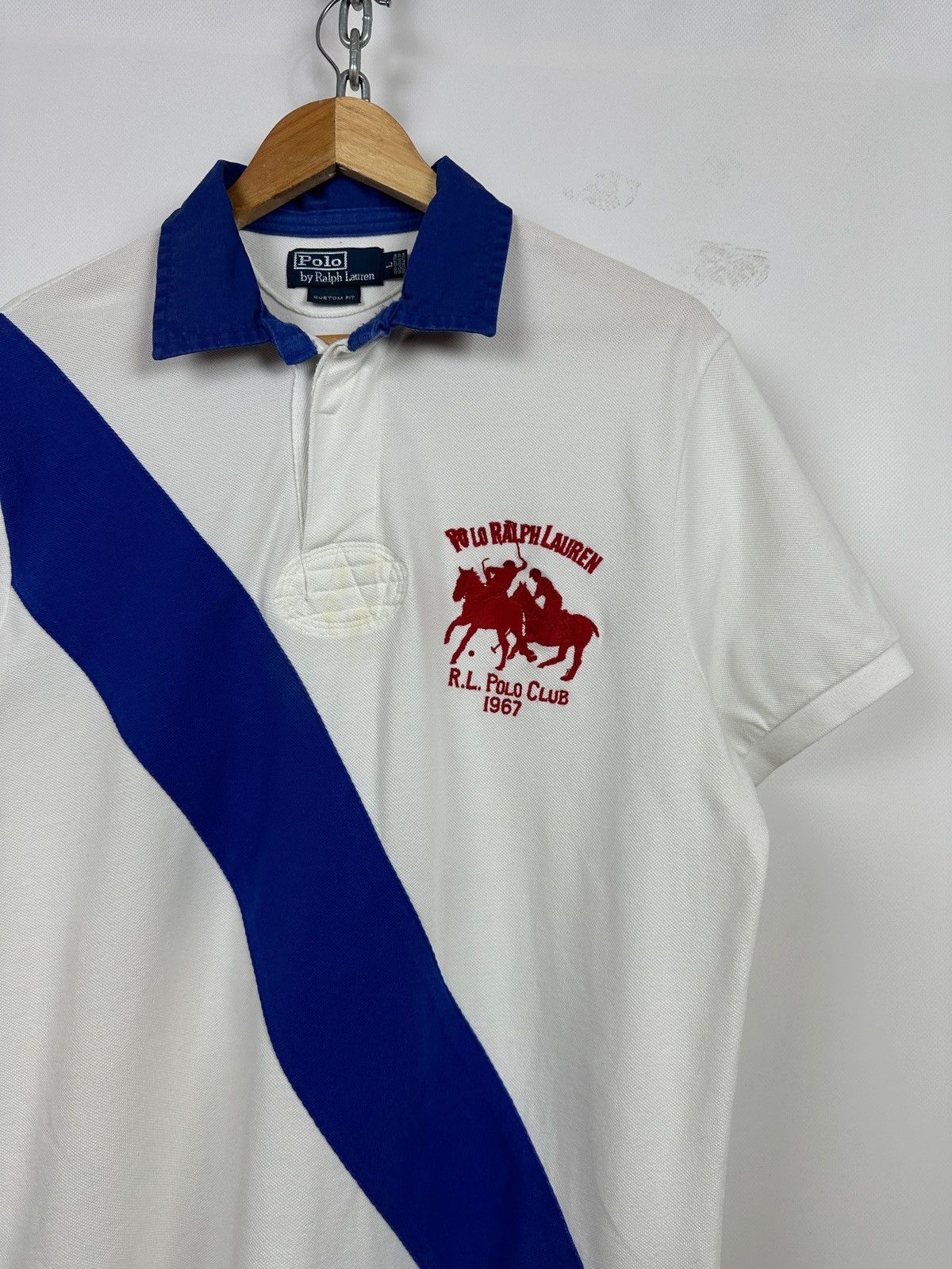 Polo Ralph Lauren Vintage Polo Ralph Lauren #2 Striped Y2K Chief Keef Size US L / EU 52-54 / 3 - 6 Thumbnail