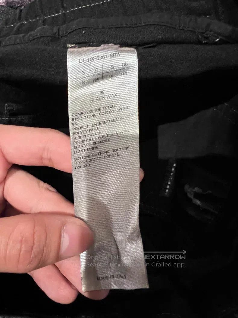 Rick Owens Rick Owens size S Zipper Slim Fit Long Wax Pants Size US 27 - 5 Thumbnail