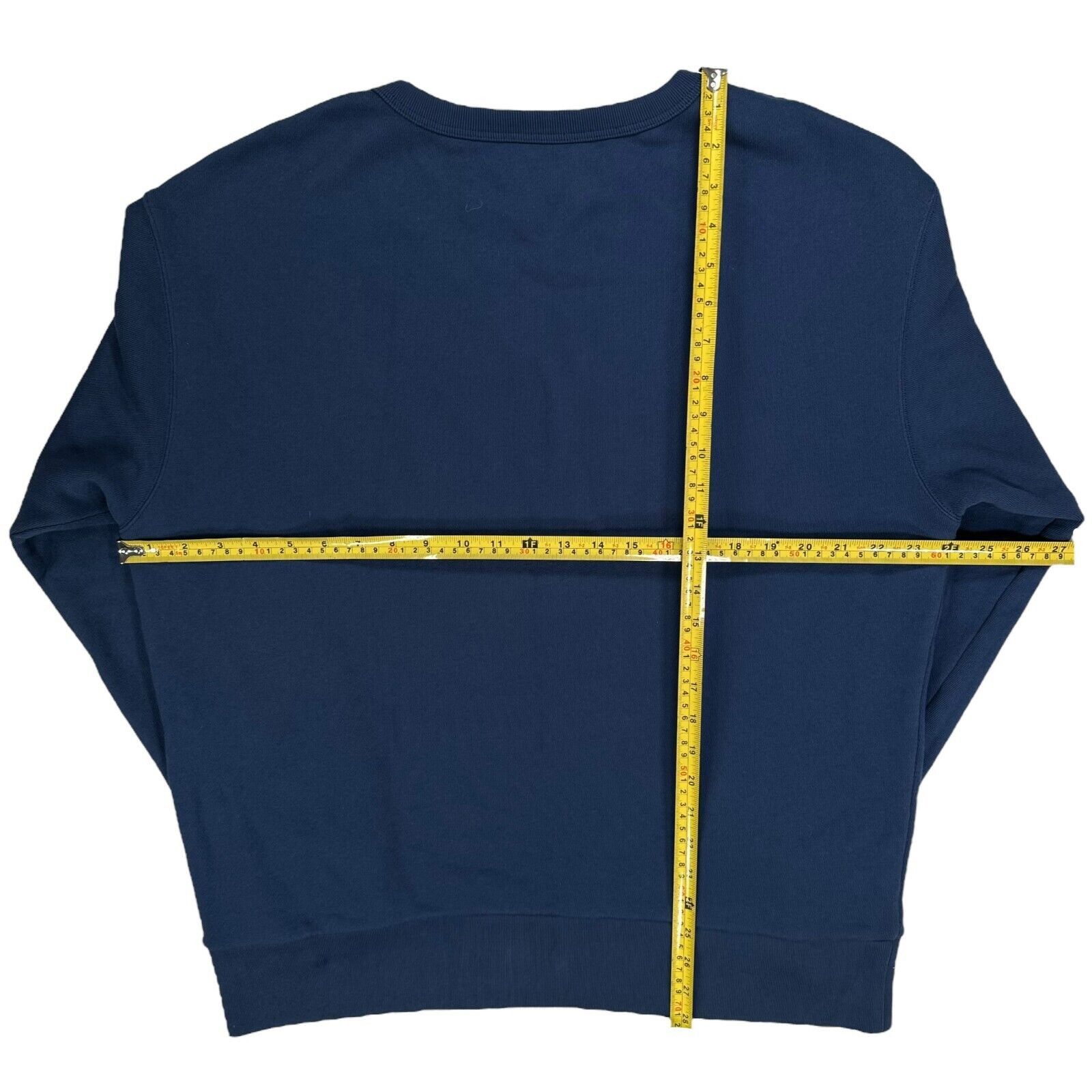 Gucci Gucci Size M Sweatshirt Deep Blue Record Disk Logo GG Size US M / EU 48-50 / 2 - 2 Thumbnail