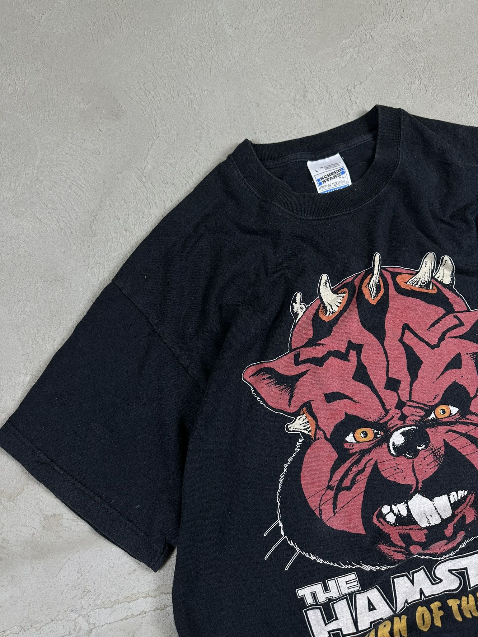 Vintage Vintage Star Wars Parody The Hamsters Humor Tee Size US L / EU 52-54 / 3 - 7 Thumbnail