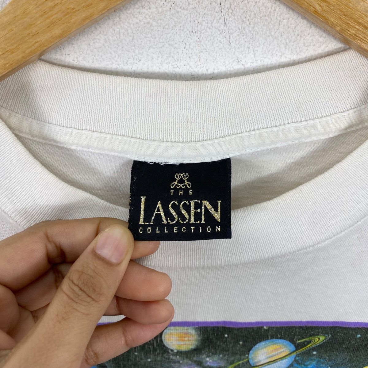 Vintage Vintage The Lassen Collection THE COSMOS Christian Riese Tee Size US M / EU 48-50 / 2 - 5 Thumbnail