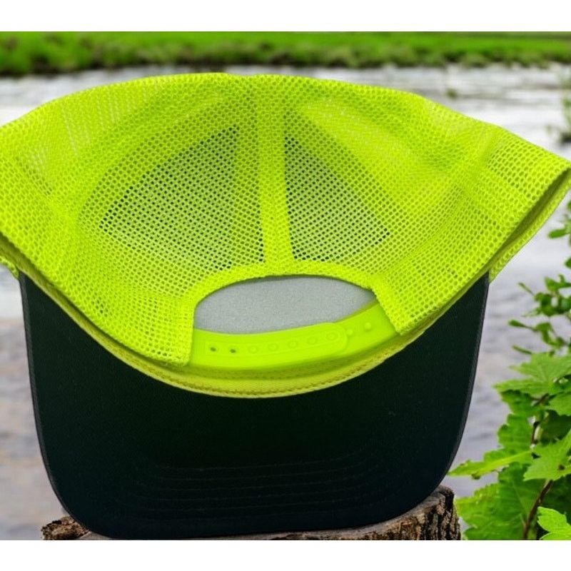 The Unbranded Brand Disc Golf Leather Patch Hat Custom Trucker Hat Bang Chains Size ONE SIZE - 6 Thumbnail