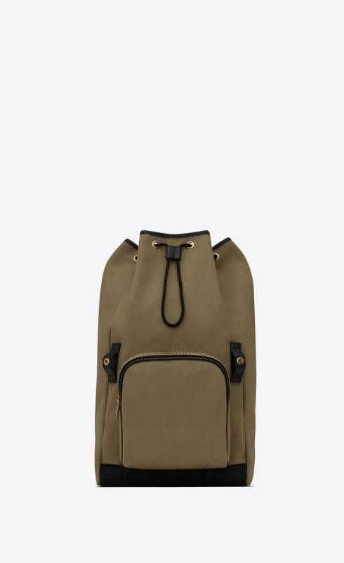 Saint Laurent Paris o1s1wg110525 Size: OS / City Flap Васкрасk And Nylon Size ONE SIZE - 1 Thumbnail