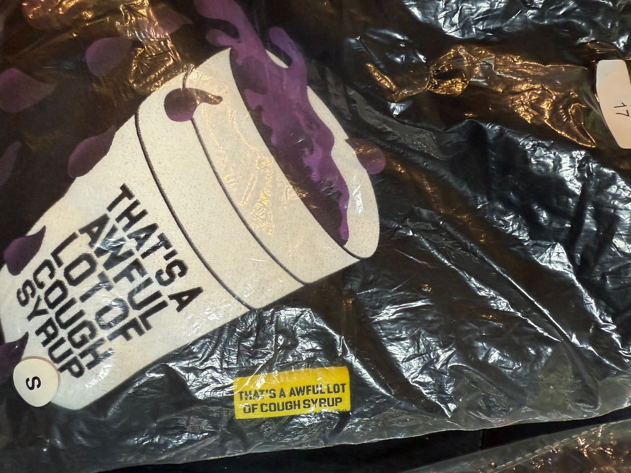 Awful Lot of Cough Syrup That's a awful lot of cough syrup SWEATPANTS SMALL Size US 30 / EU 46 - 5 Thumbnail
