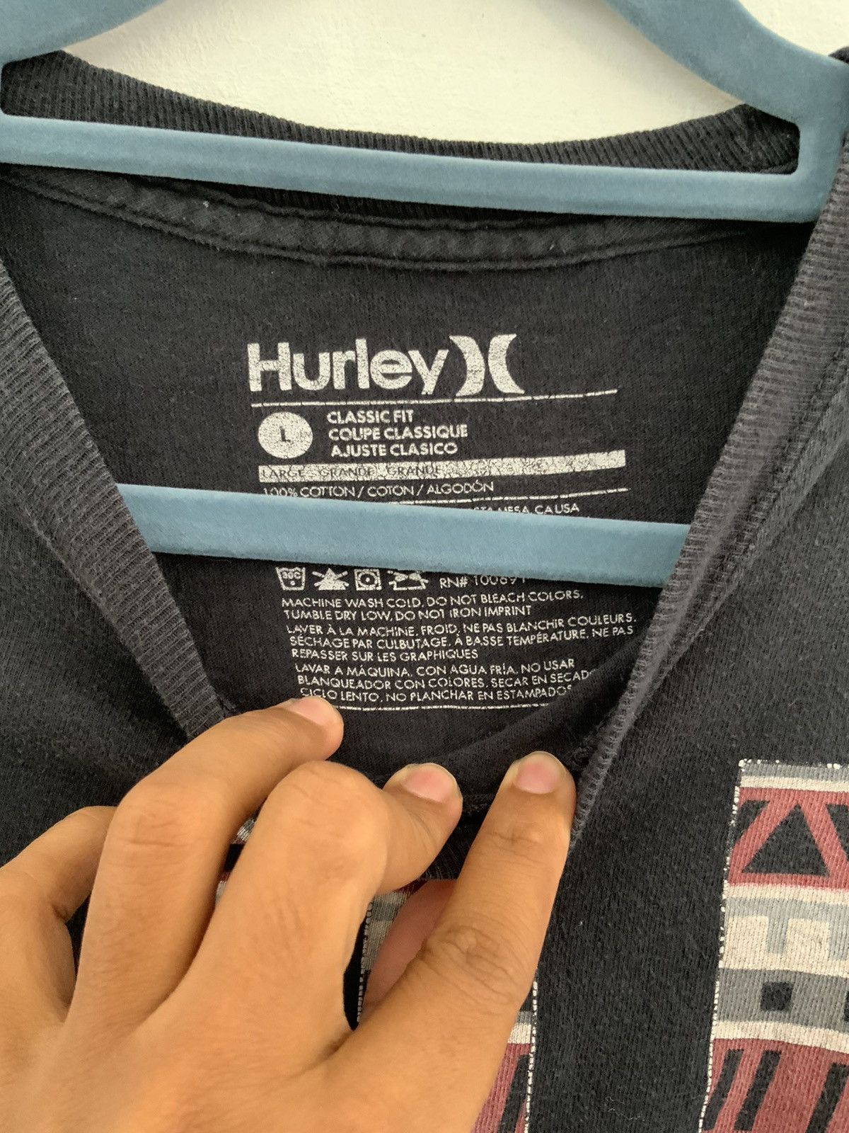Hurley Hurley Graphic Streetwear Tee Size US L / EU 52-54 / 3 - 8 Thumbnail