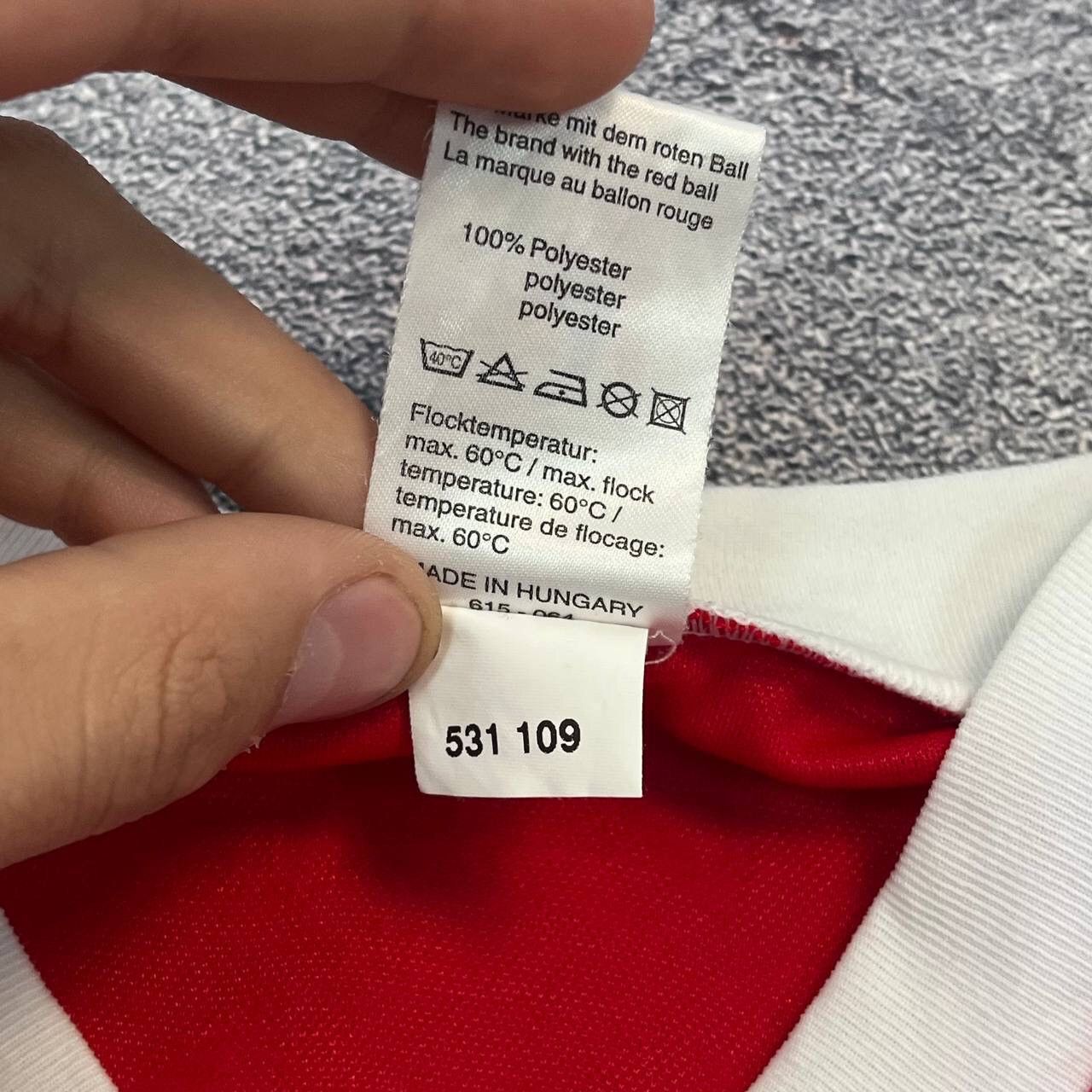 Vintage Vintage Camisa Volei Selecao Suica PRE 1990 Erima De Jogo Size US L / EU 52-54 / 3 - 3 Thumbnail
