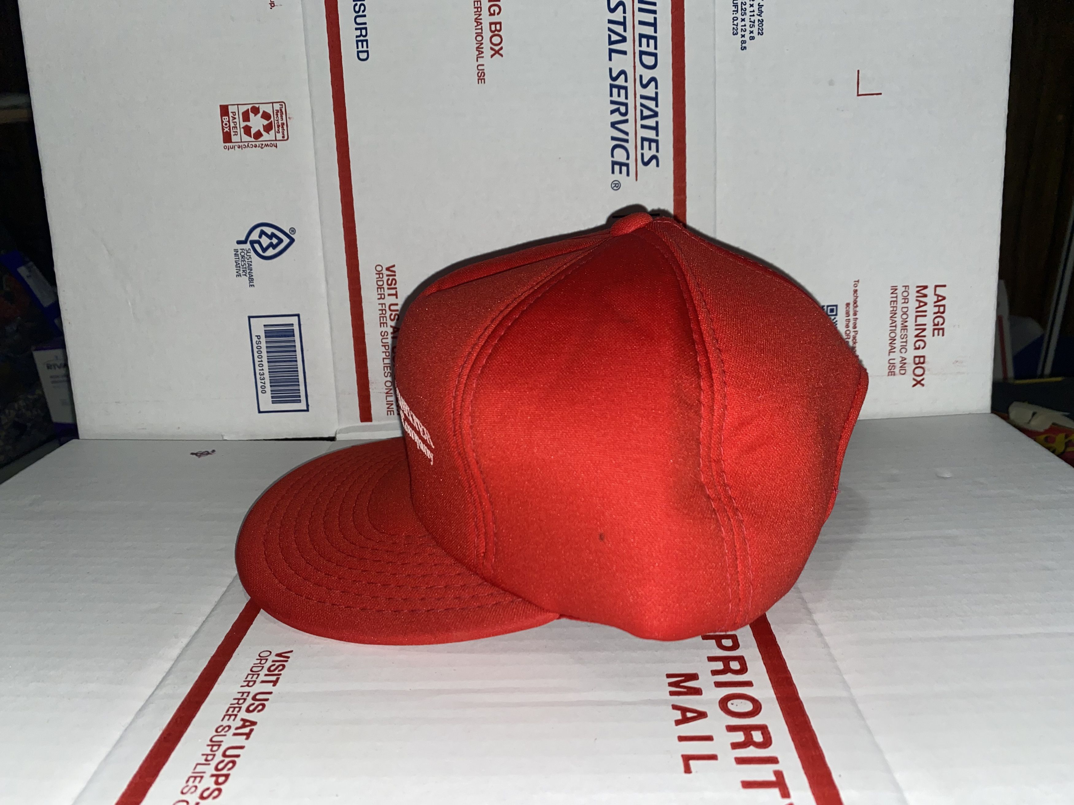 Hanes Carolina Shelter Construction Compant vintage Foam Hat Cap Size ONE SIZE - 2 Thumbnail