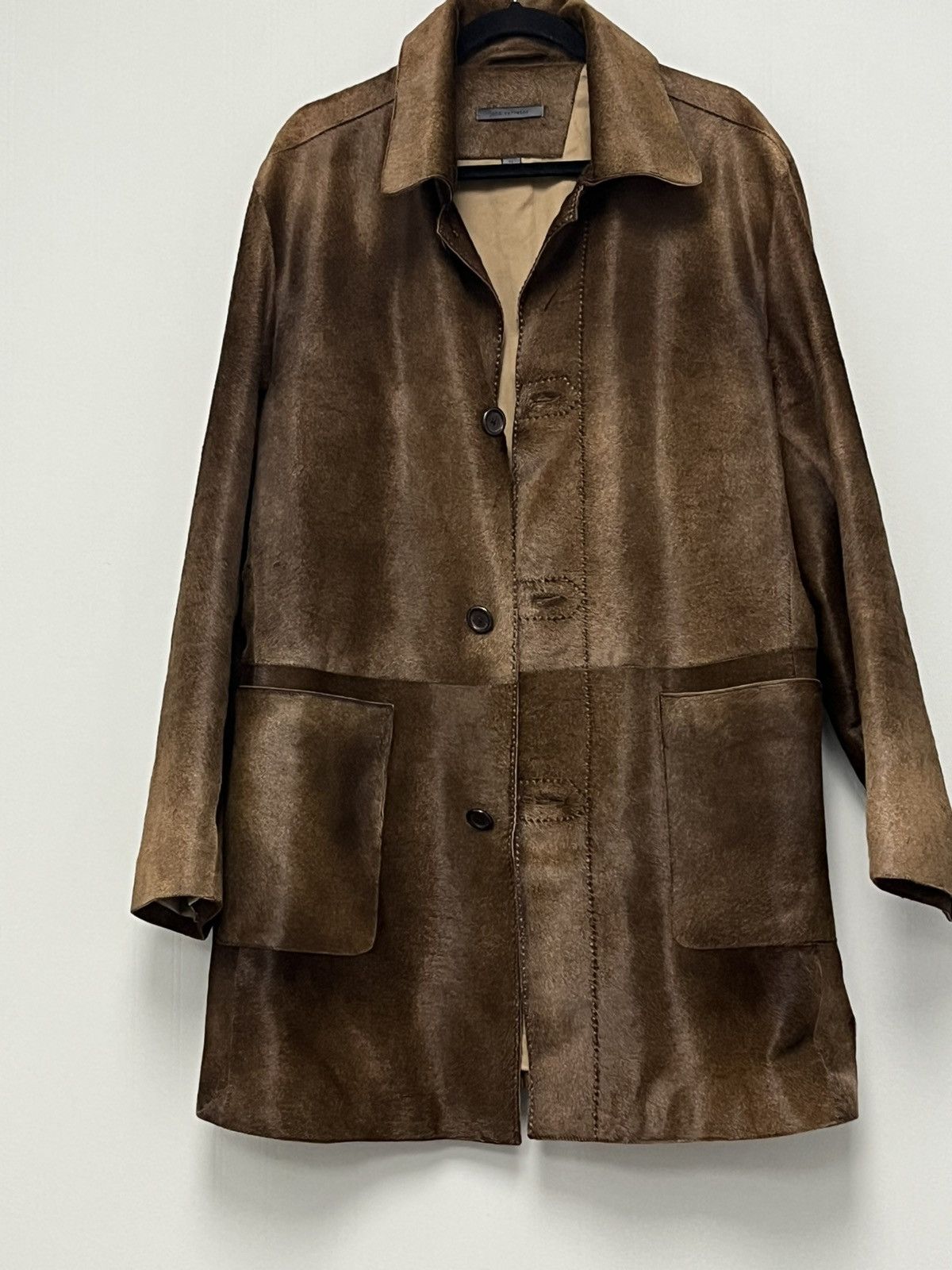 John Varvatos Calf Hair Coat. Size EU 52 USA 42 Size US L / EU 52-54 / 3 - 10 Thumbnail