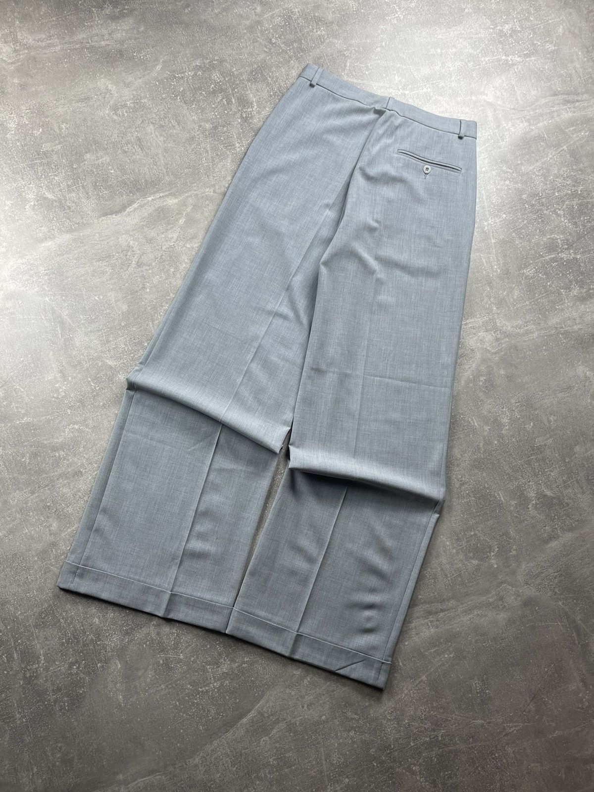 Marithe + Francois Girbaud Marithé + François Girbaud Tailored Wide Leg Trousers Size 28" / US 6 / IT 42 - 7 Thumbnail