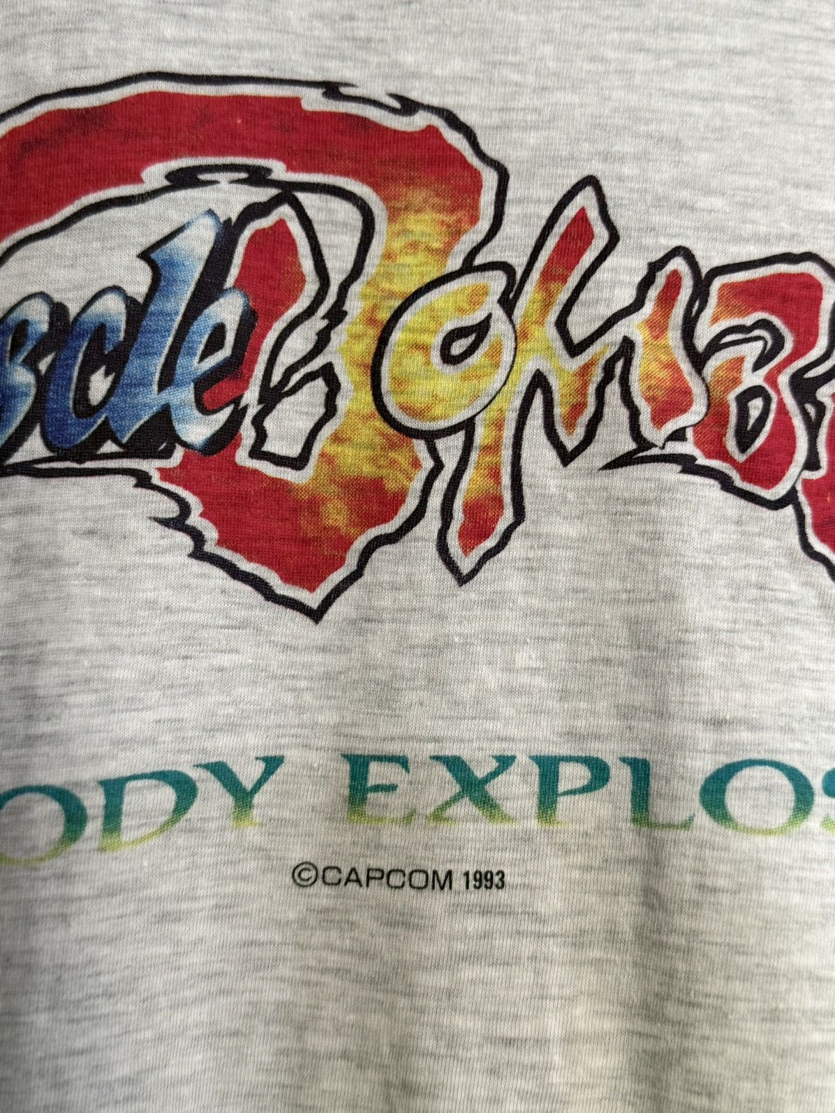 WWF Vintage 90s Capcom Professional Association Japan Tee Size US M / EU 48-50 / 2 - 3 Thumbnail