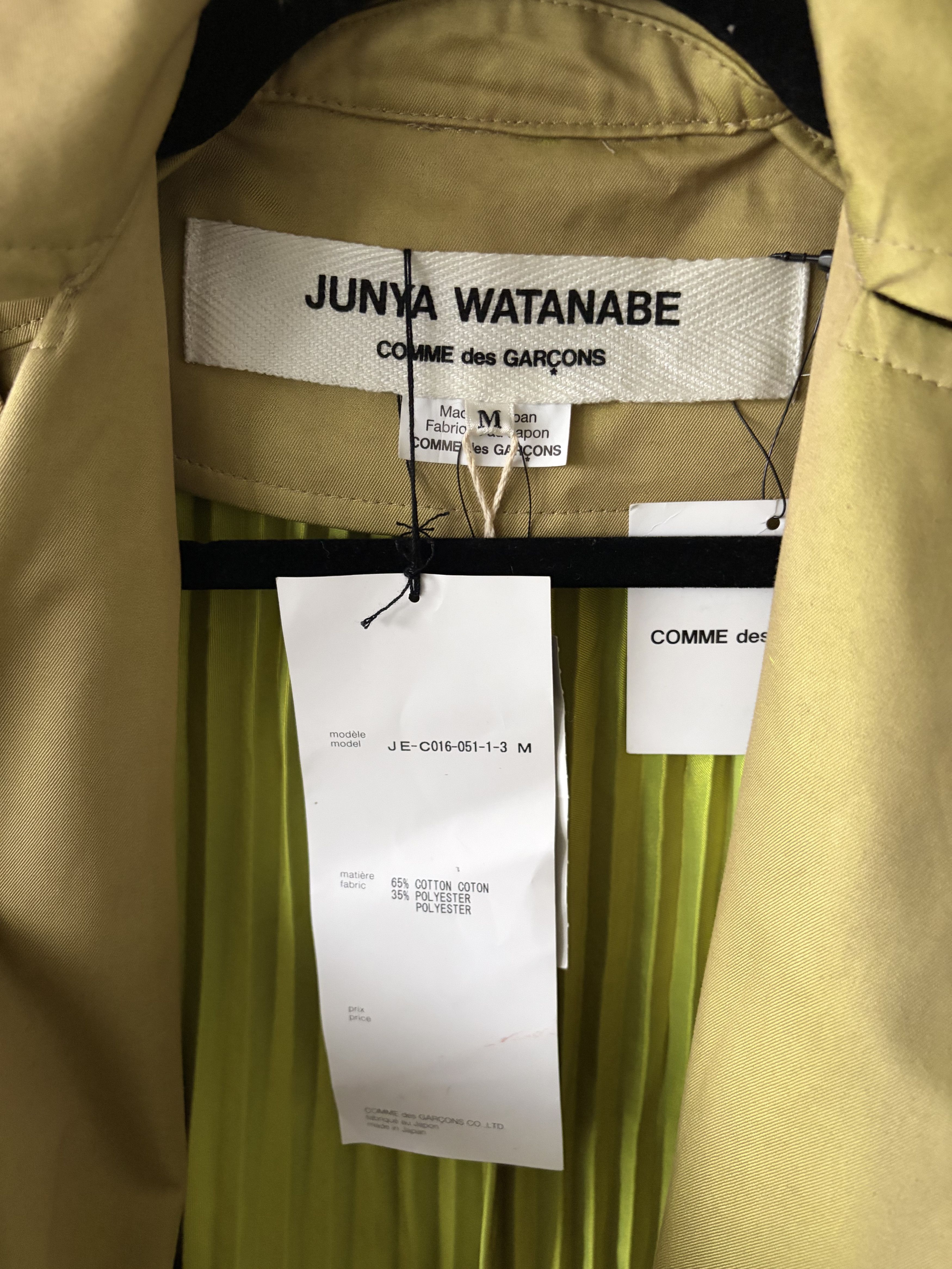 Junya Watanabe Junya Watanabe Comme des Garçons Pleated Trench Coat Size M / US 6-8 / IT 42-44 - 11 Thumbnail