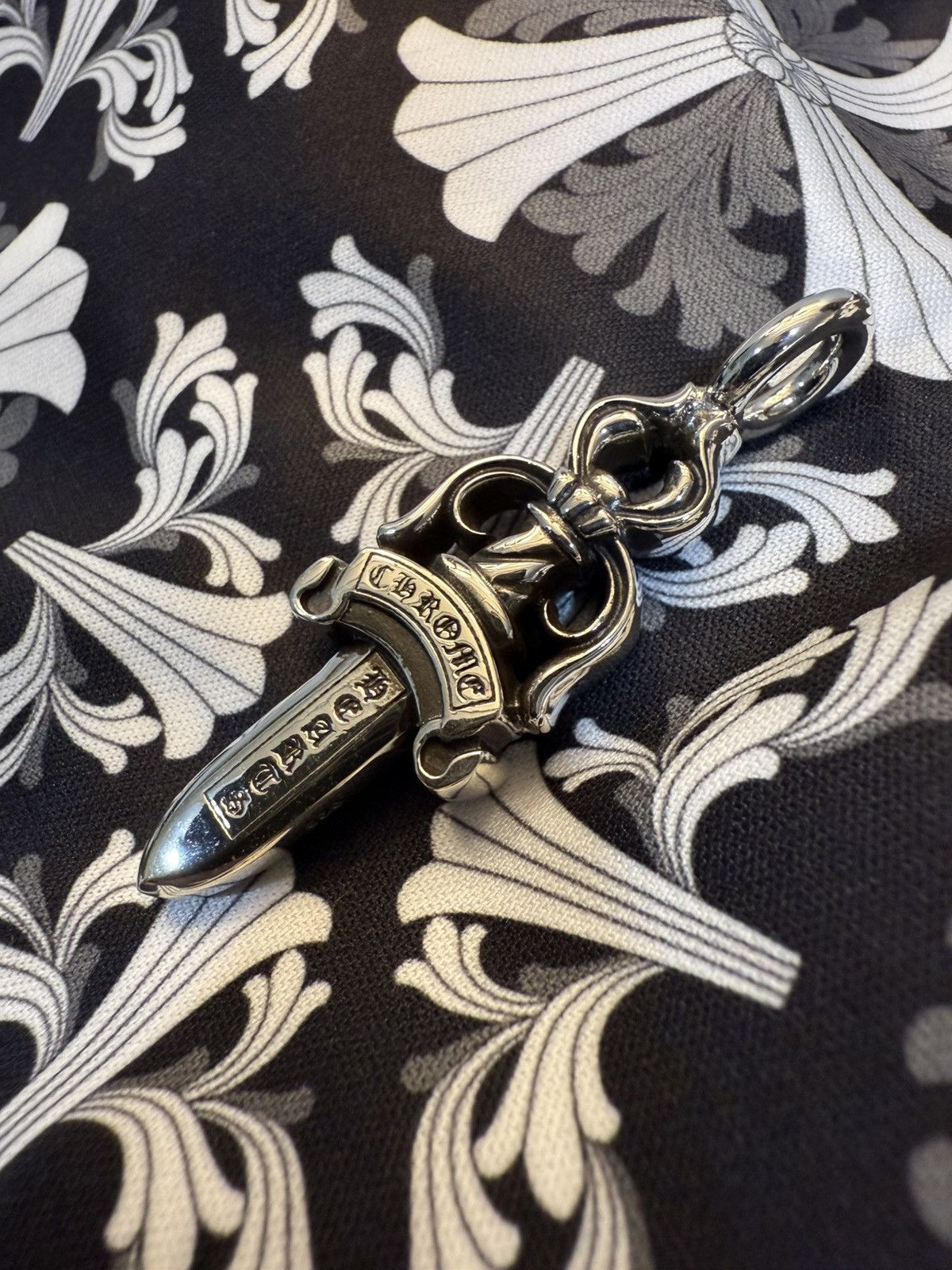 Chrome Hearts Chrome Hearts Double Dagger Pendant | Grailed