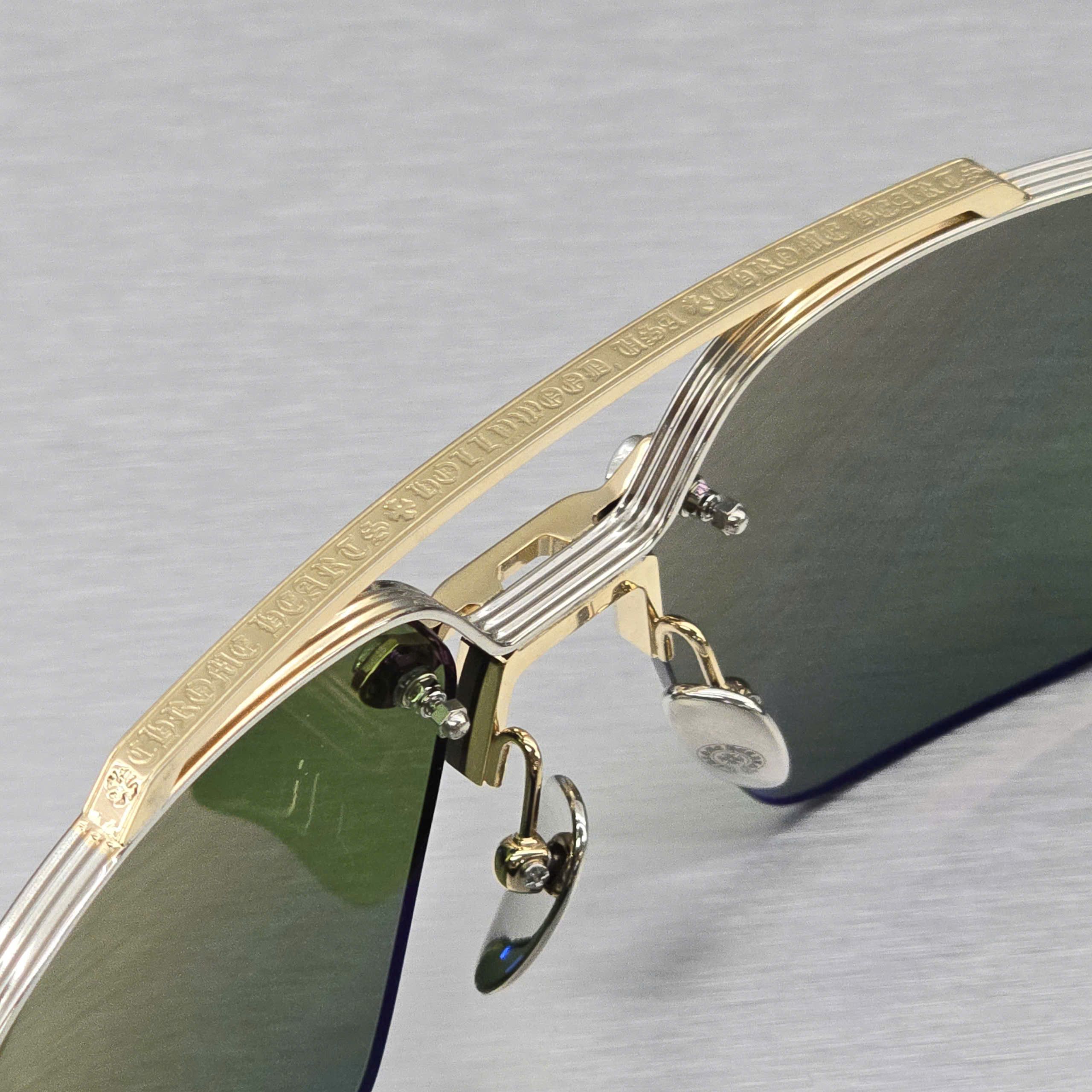 Chrome Hearts CHROME HEARTS BIDI ESEM Shiny Silver-Gold Plated - Marine Size ONE SIZE - 3 Thumbnail