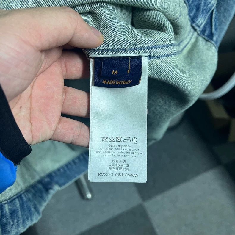 Louis Vuitton Louis Vuitton Embossed denim jacket with short sleeves 2504 Size US M / EU 48-50 / 2 - 4 Thumbnail
