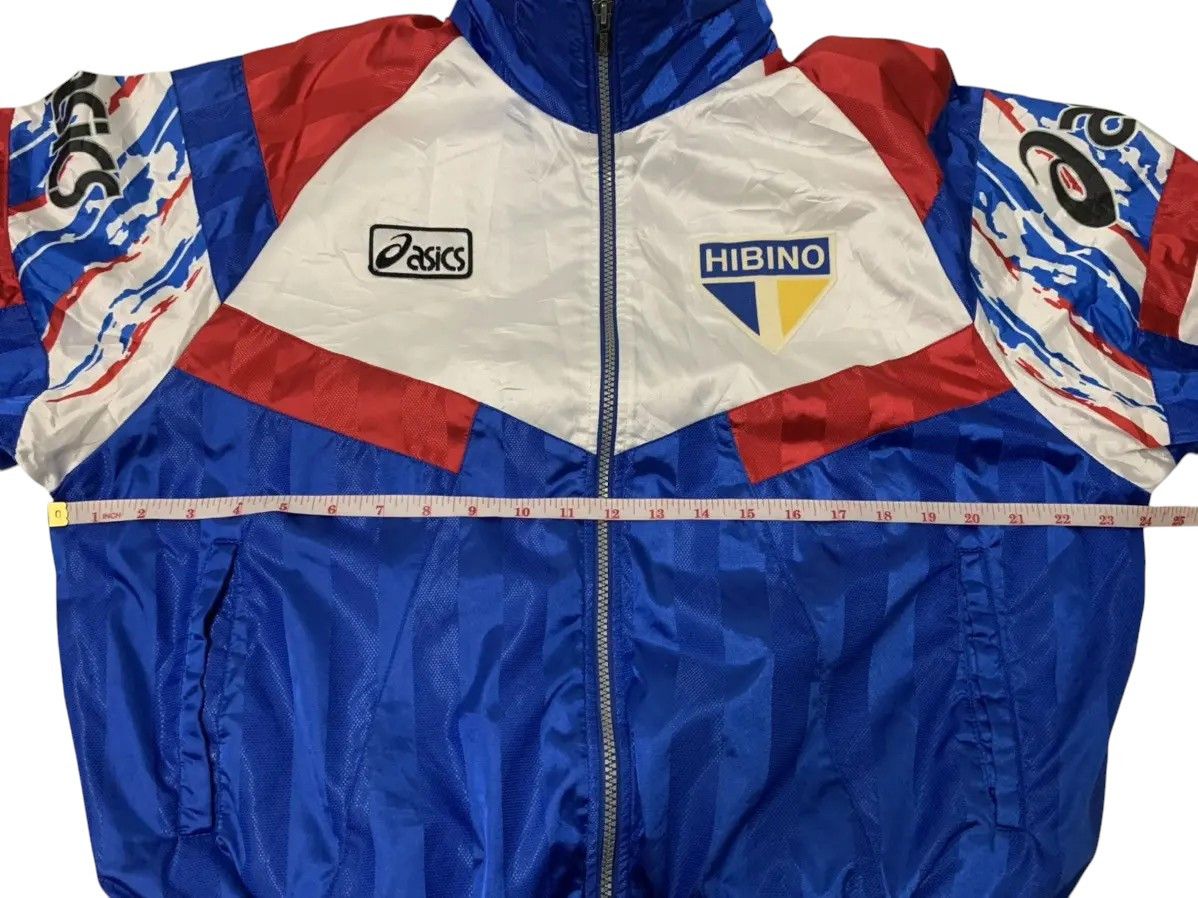 Asics Rare ASICS Japan Hibino Soccer Windbreaker Size US L / EU 52-54 / 3 - 11 Thumbnail