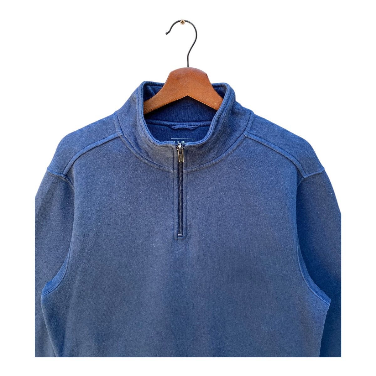 L.L. Bean Vintage LL Bean Sweatshirt Quarter Zip Jumper Turtle Neck Size US L / EU 52-54 / 3 - 2 Thumbnail
