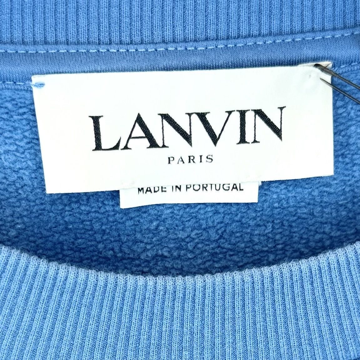 Lanvin Lanvin Classic Logo Crewneck Nepunte Blue Size US M / EU 48-50 / 2 - 3 Thumbnail