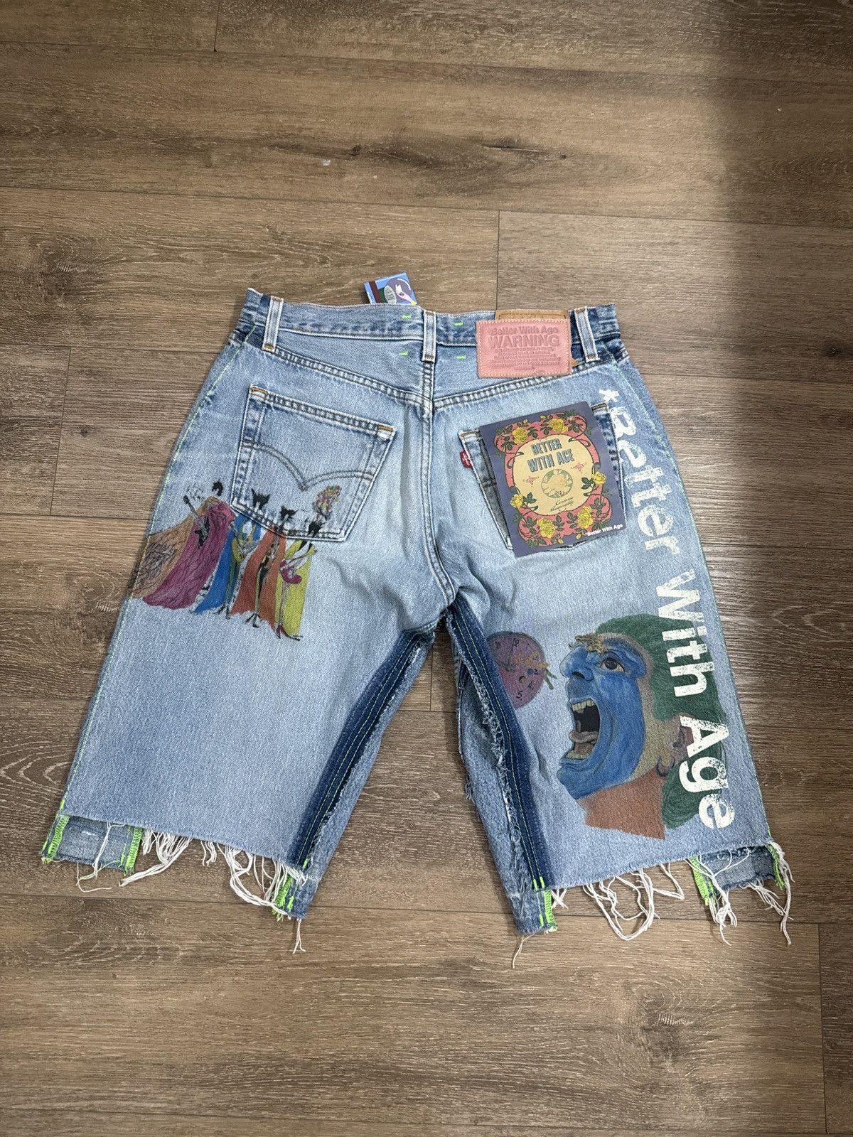 Better With Age Better With Age Harrison Denim Shorts Size US 32 / EU 48 - 2 Thumbnail
