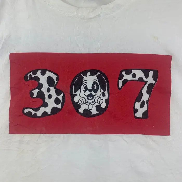 Vintage Vintage DALMATIANS 307 DOG Pet Polka Dot Tee Shirt Size L / US 10 / IT 46 - 5 Thumbnail