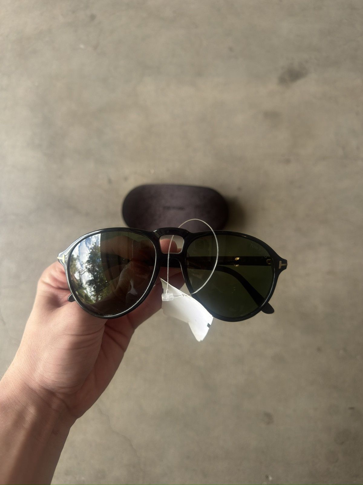 Tom Ford Tom Ford Lennon 02 Sunglasses in Black $550 Size ONE SIZE - 1 Thumbnail