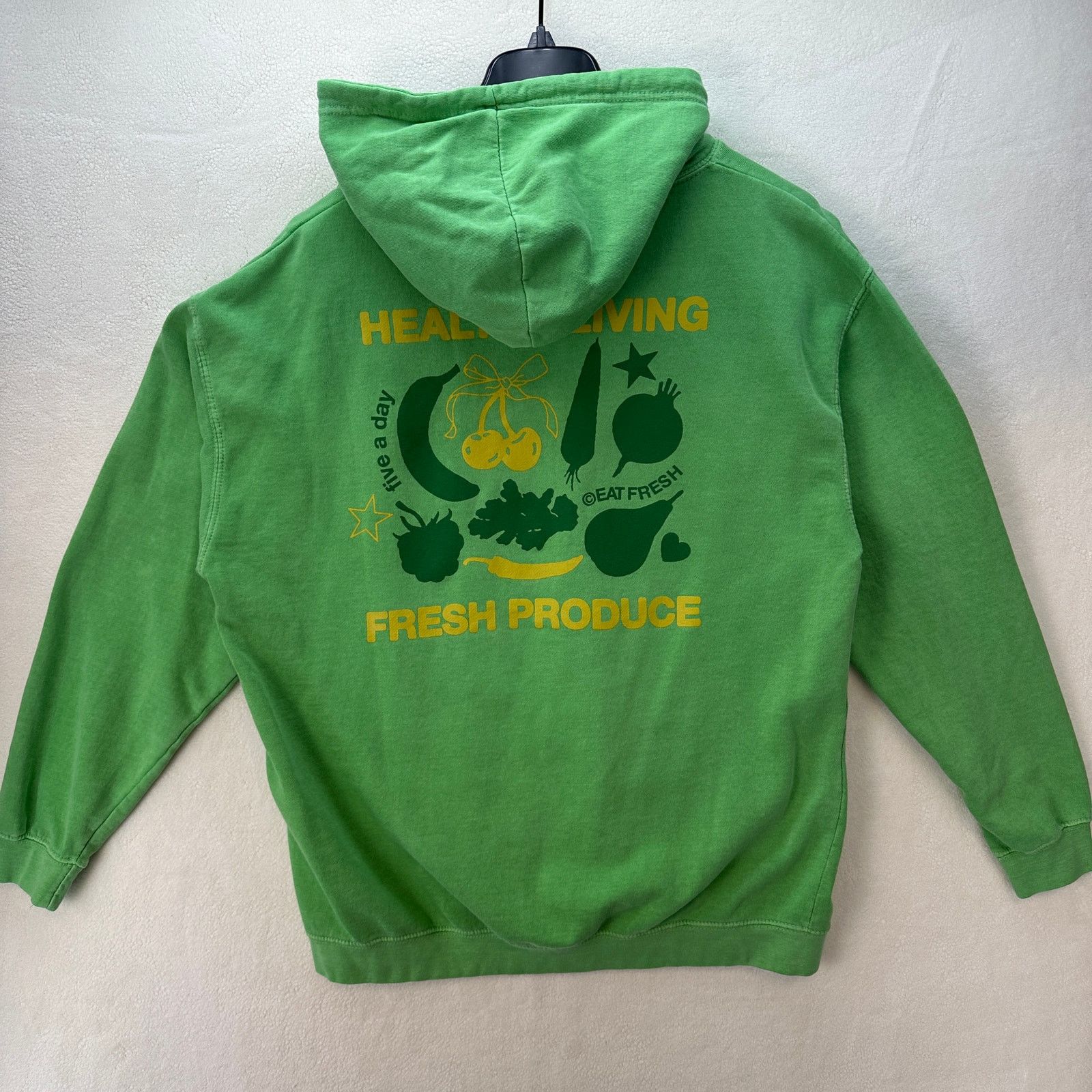 Urban Outfitters URBAN OUTFITTERS Women's XL Oversize Green Hoodie FRESH PROD Size XL / US 12-14 / IT 48-50 - 2 Thumbnail