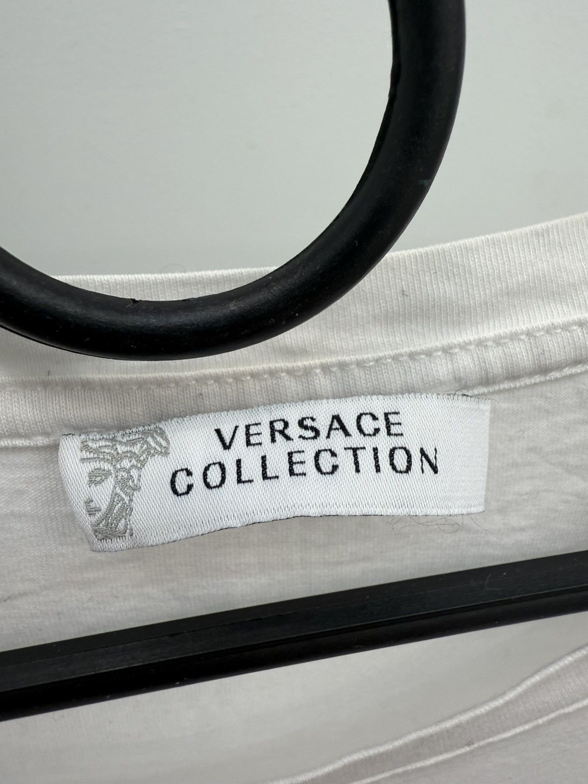 Versace Versace Collection Medusa Logo White T-shirt Tee Size US L / EU 52-54 / 3 - 2 Thumbnail