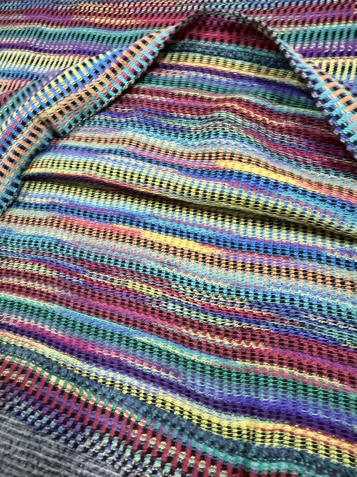 Missoni Vtg🔥Missoni Static Multicolor Knitted Tee Made In Italy Size US M / EU 48-50 / 2 - 18 Thumbnail