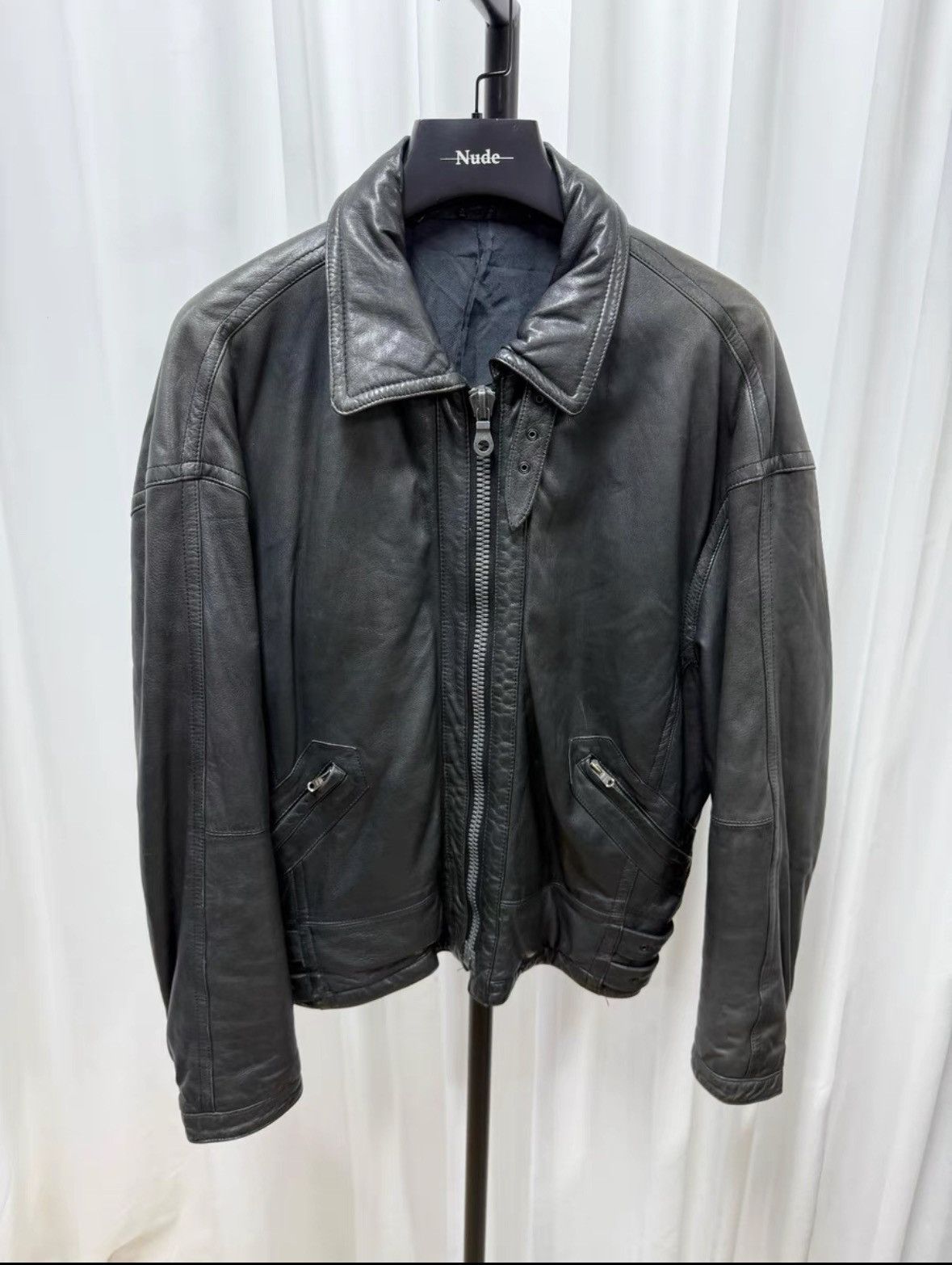 Issey Miyake Issey miyake leather jacket Size US M / EU 48-50 / 2 - 1 Thumbnail