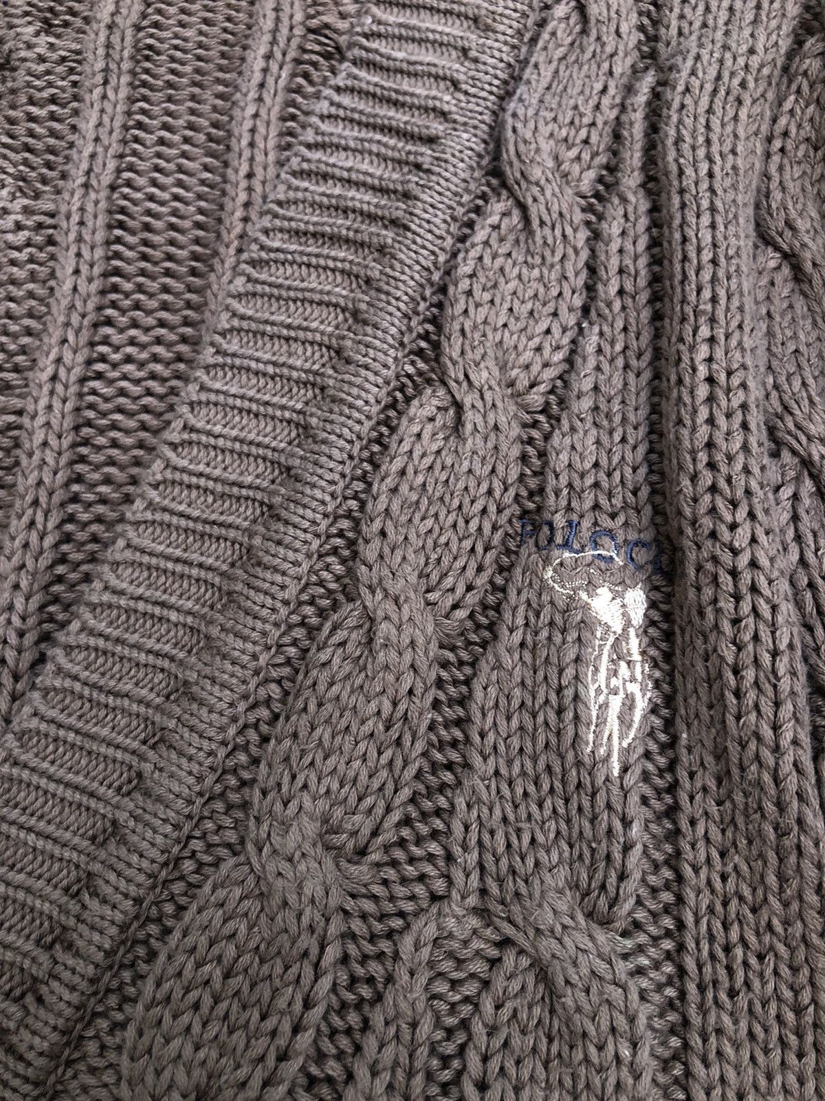 Homespun Knitwear 🔴Cardigan Polo Club Pureknit Memeri/Jumper Luxury Style Size L / US 10 / IT 46 - 6 Thumbnail