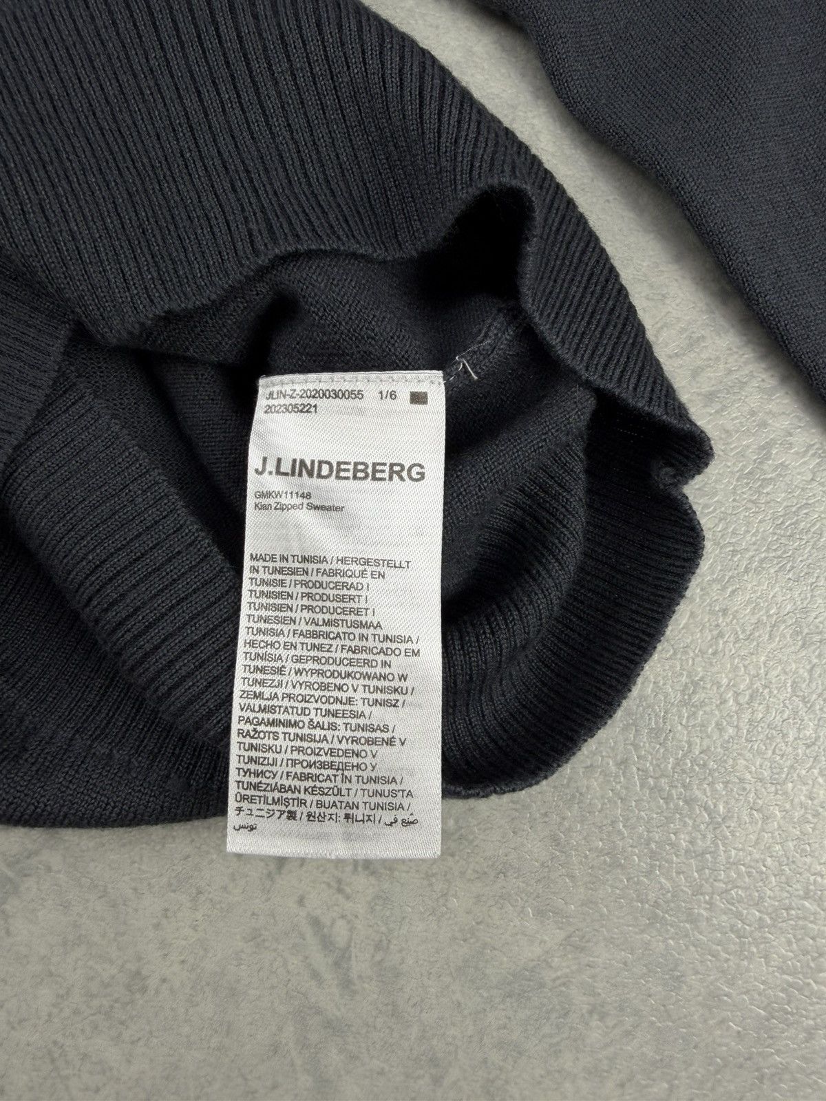 J.Lindeberg J.Lindeberg Kian Zipped Sweater Men’s Size S Size US S / EU 44-46 / 1 - 6 Thumbnail