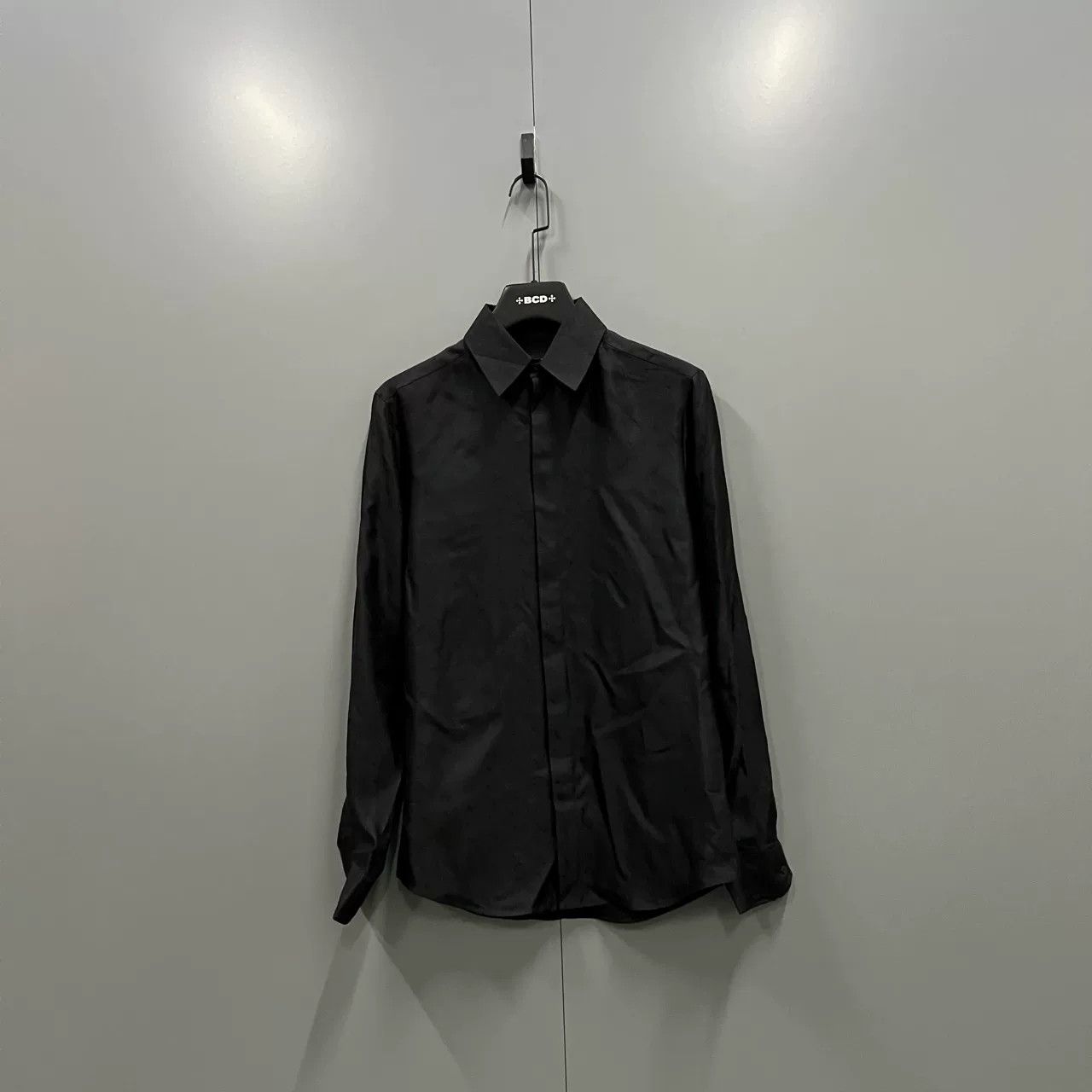 Fendi FENDI Black Logo Long Sleeve Shirt Size US XS / EU 42 / 0 - 1 Thumbnail