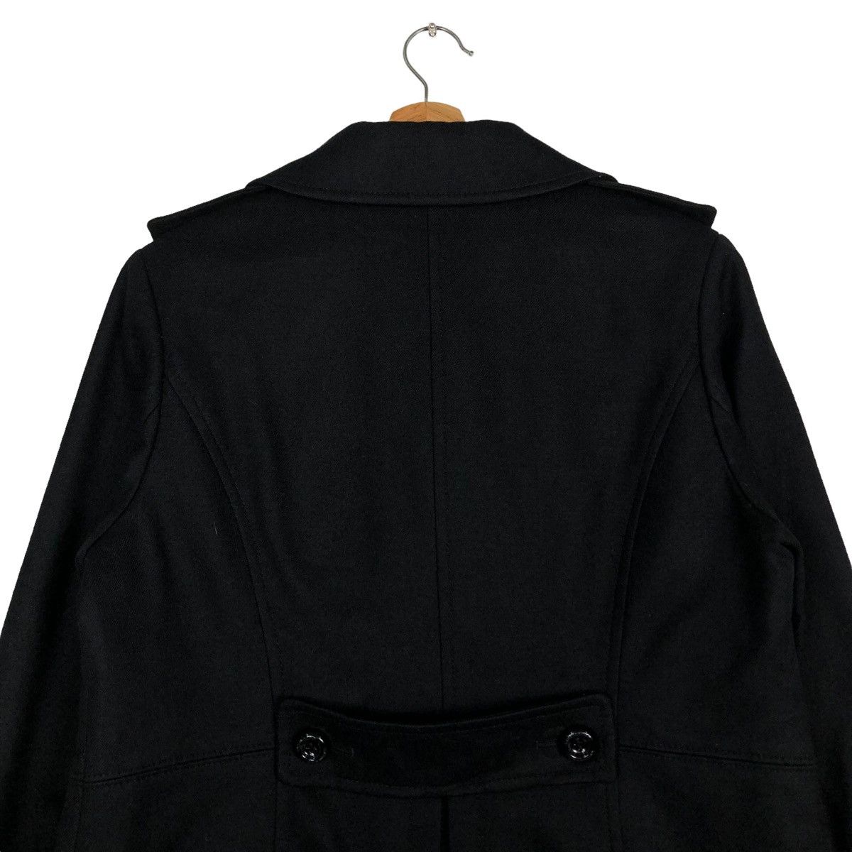 Burberry 🔥VINTAGE CROPPED BIKER JACKET BURBERRY LNDON DOUBLE BREAST Size M / US 6-8 / IT 42-44 - 9 Thumbnail