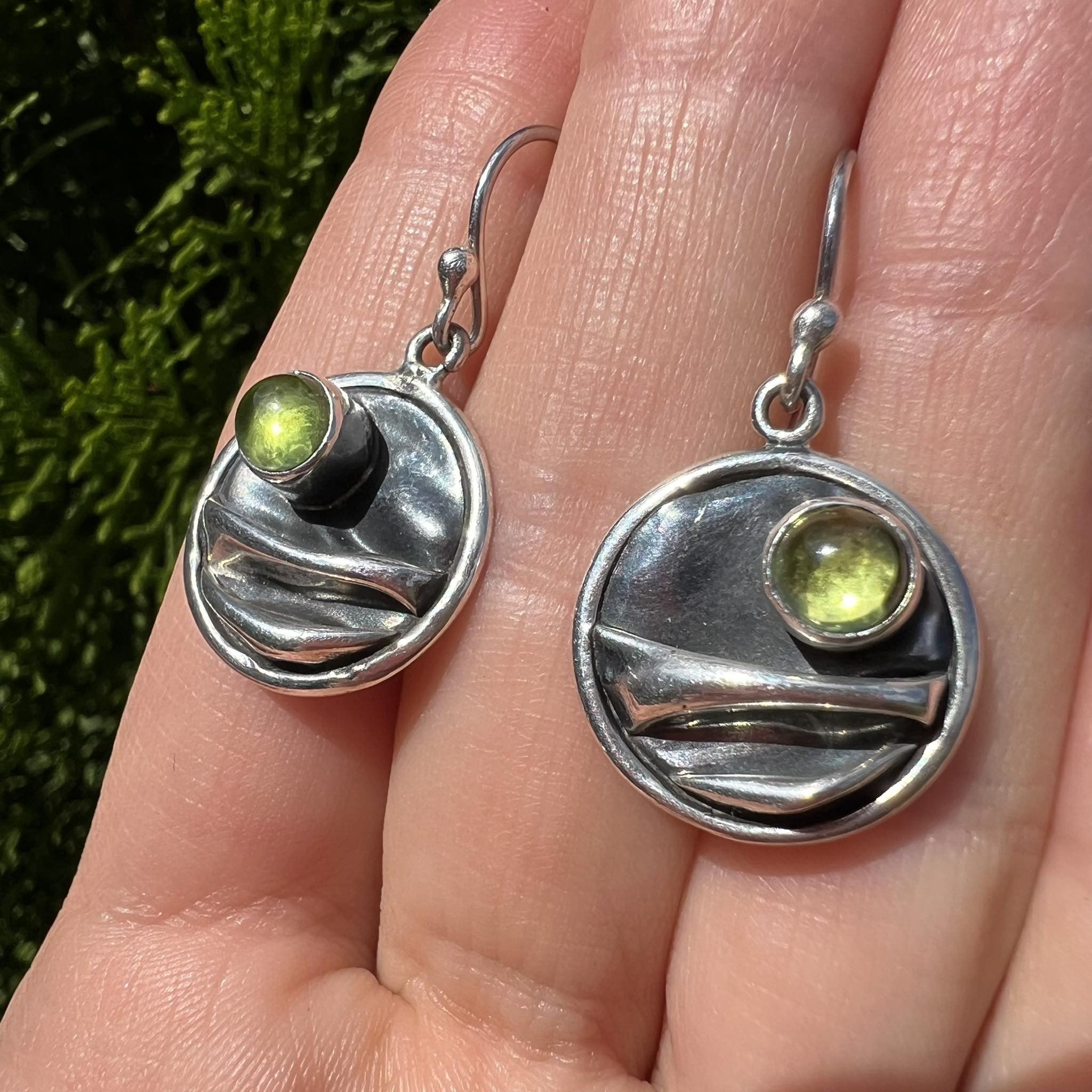 Vintage Taxco Dawn Vintage Sterling Silver 925 Earrings Hand Made Size ONE SIZE - 2 Thumbnail