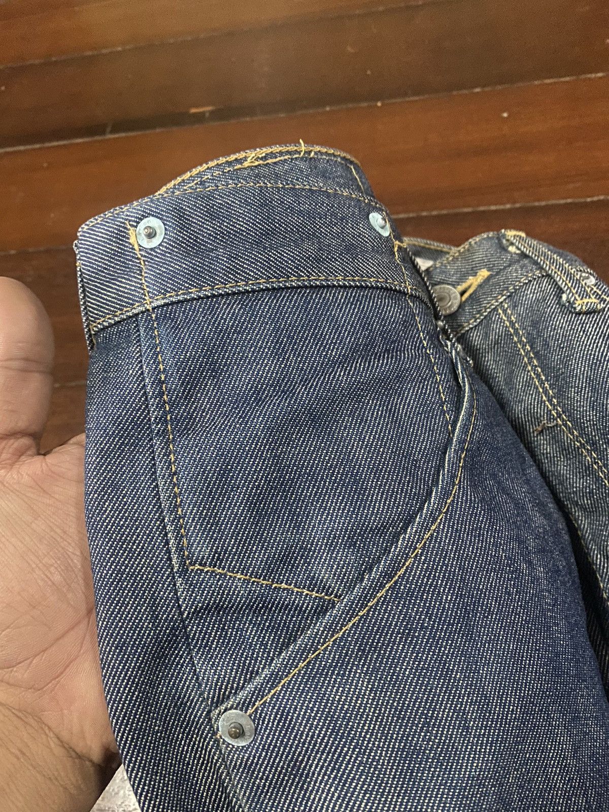 Japanese Brand × Levi's VINTAGE Y2K LEVIS Limited Edition Engineered SILVER Size US 32 / EU 48 - 10 Thumbnail