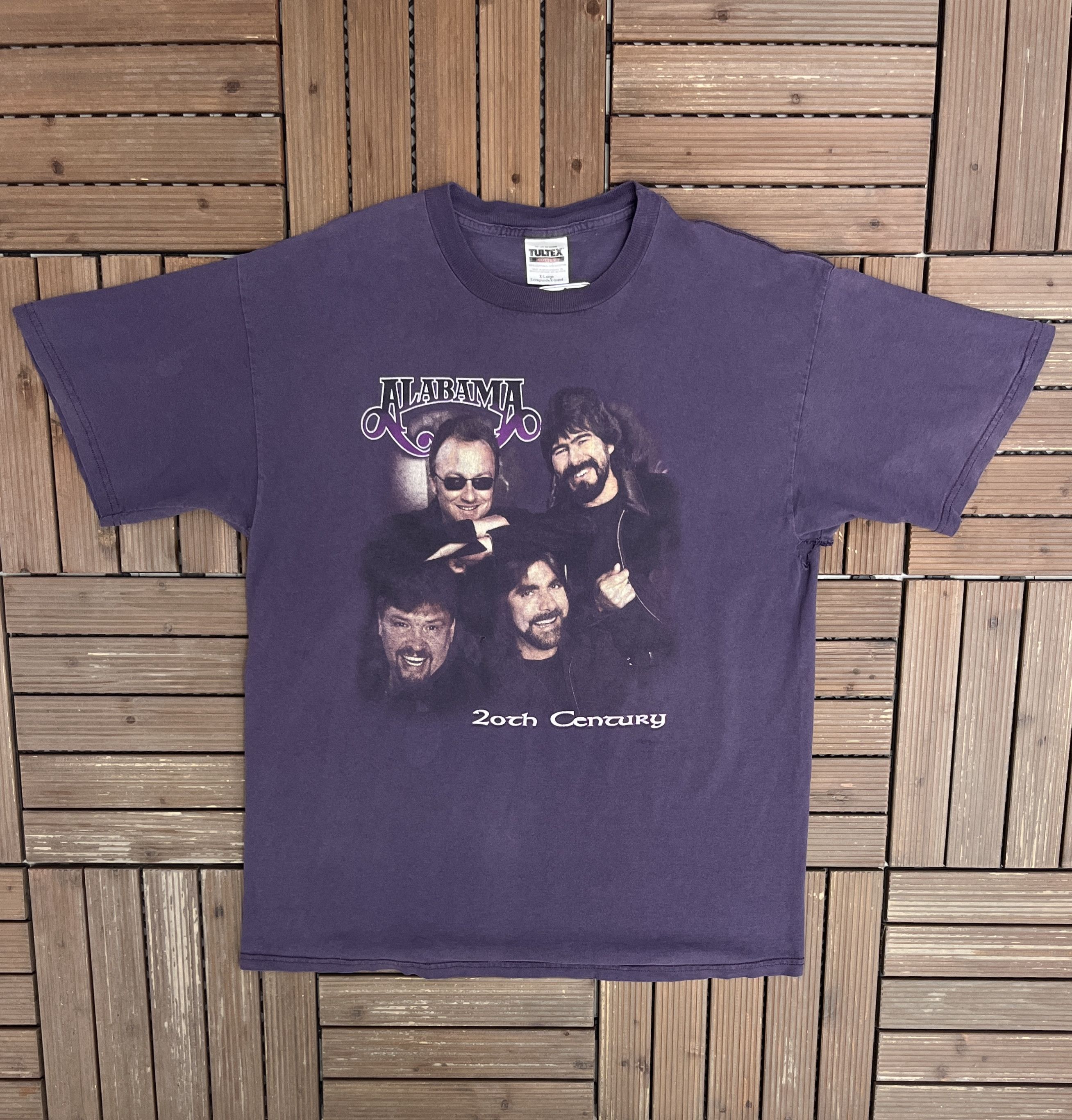 Vintage Alabama 20th Century Vintage Purple T-Shirt Tee Size US XL / EU 56 / 4 - 1 Thumbnail