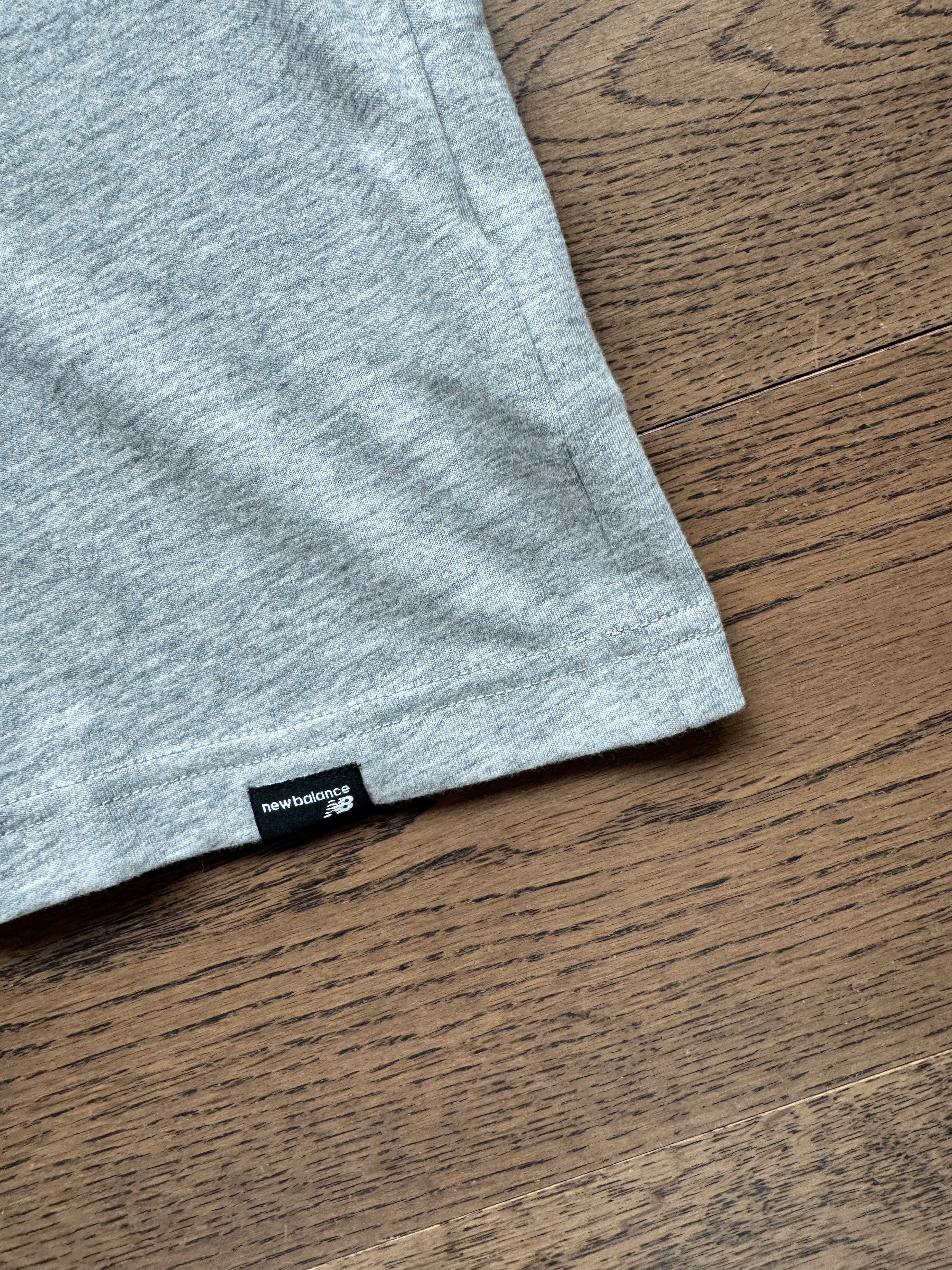 New Balance New Balance USA Athletic Co. Mens Melange Grey Sport T Shirt Size US S / EU 44-46 / 1 - 8 Thumbnail