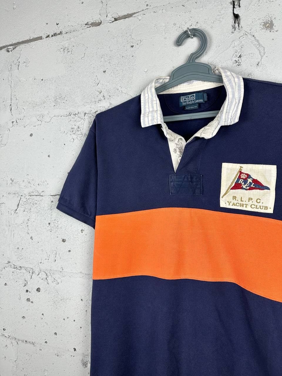 Polo Ralph Lauren × Vintage Vintage Y2K Polo Ralph Lauren RLYC Skull Cross Polo Style Size US XL / EU 56 / 4 - 1 Thumbnail
