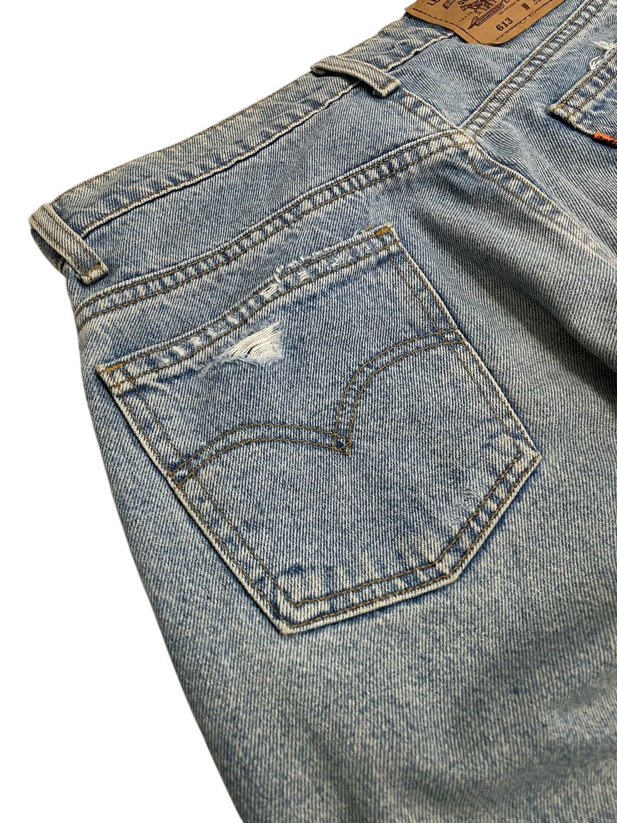 Levi's Levis Orange Tab Local Designer Art Life Selvedge Rework Size US 30 / EU 46 - 22 Thumbnail
