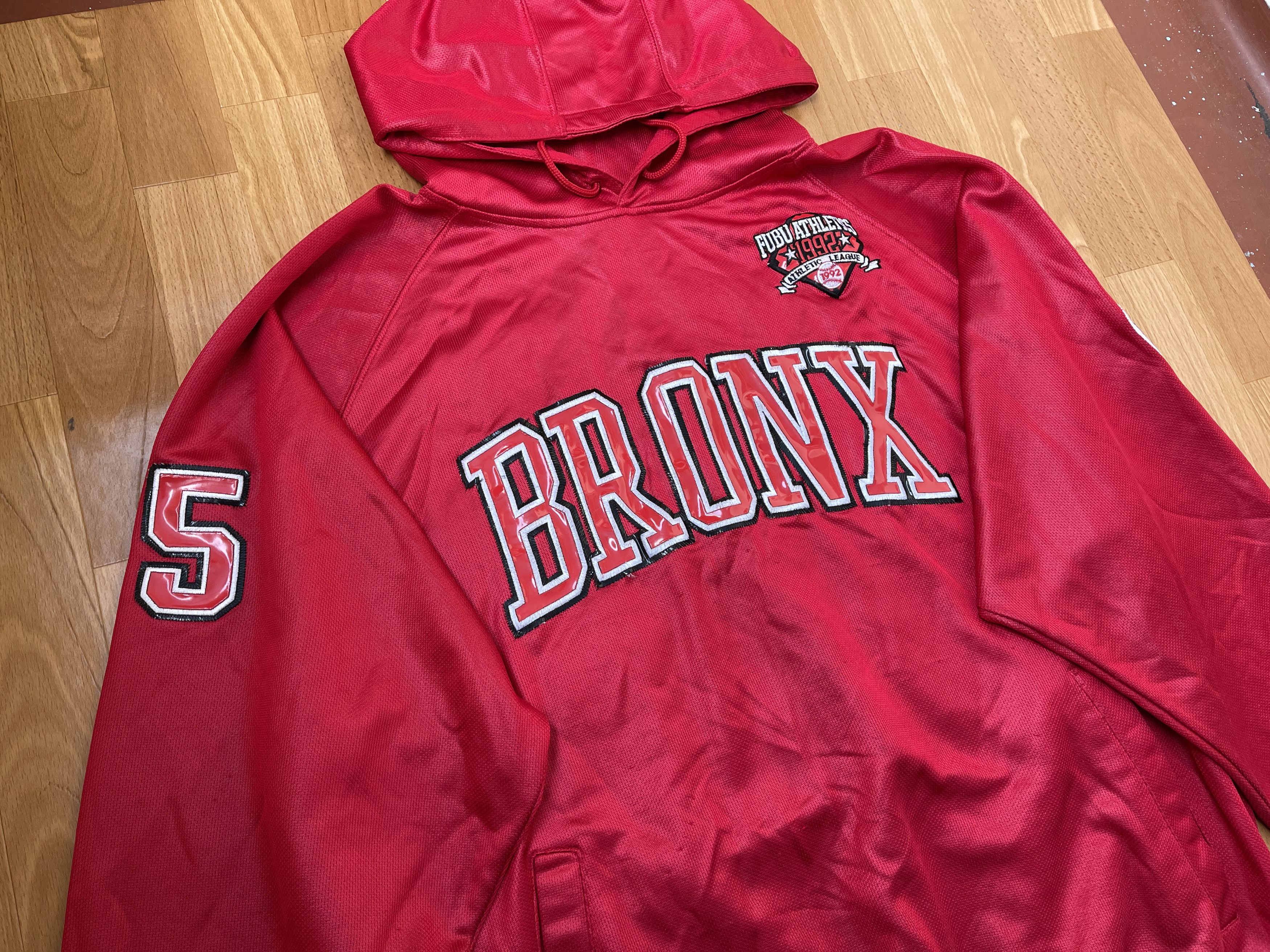 Fubu FUBU jersey CitySeries BRONX hoodie vintage New York City XL Size US XL / EU 56 / 4 - 5 Thumbnail
