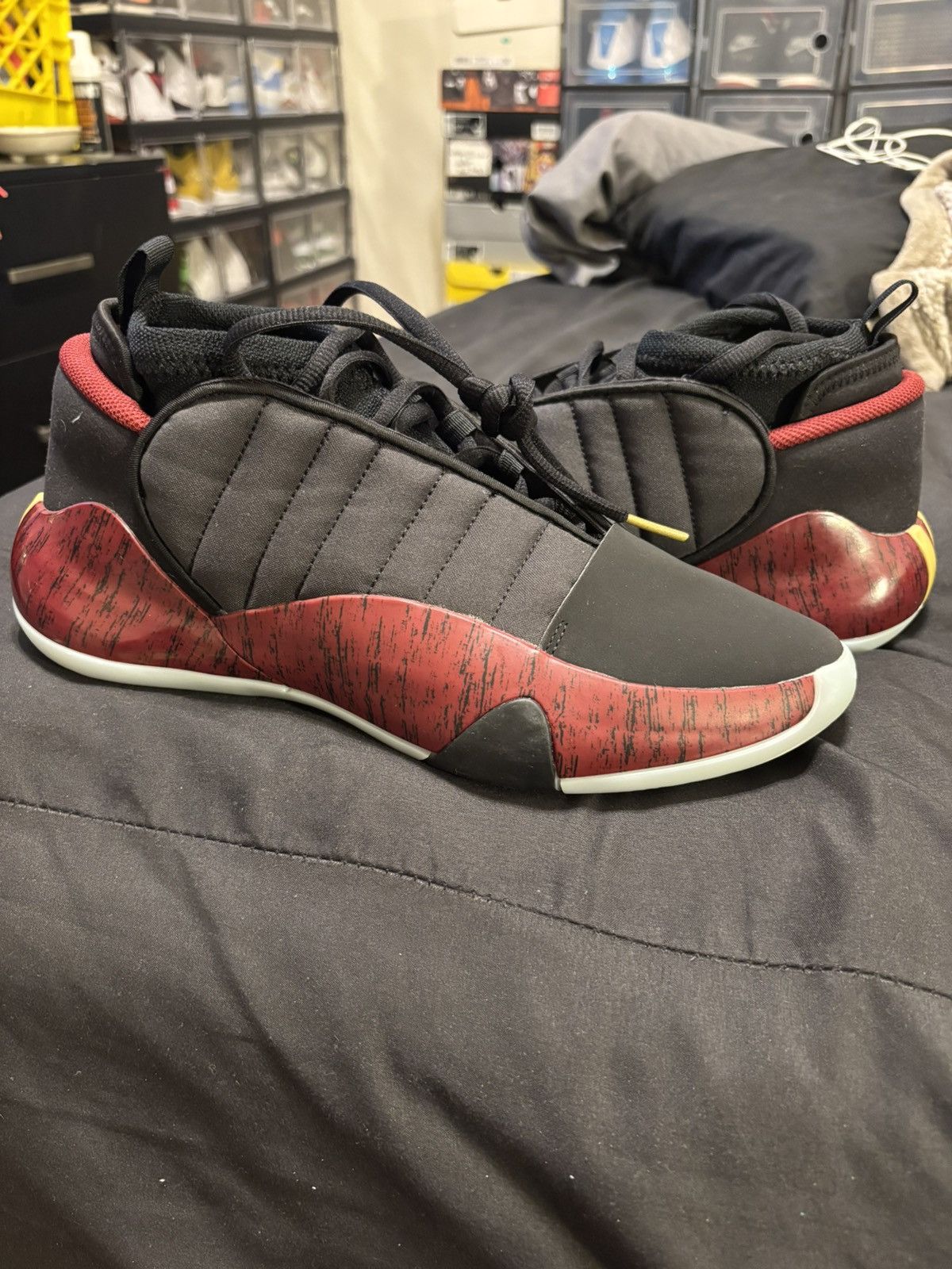 Adidas Adidas harden vol 7 ASU PE 9.5 RARE Size US 9.5 / EU 42-43 - 3 Thumbnail