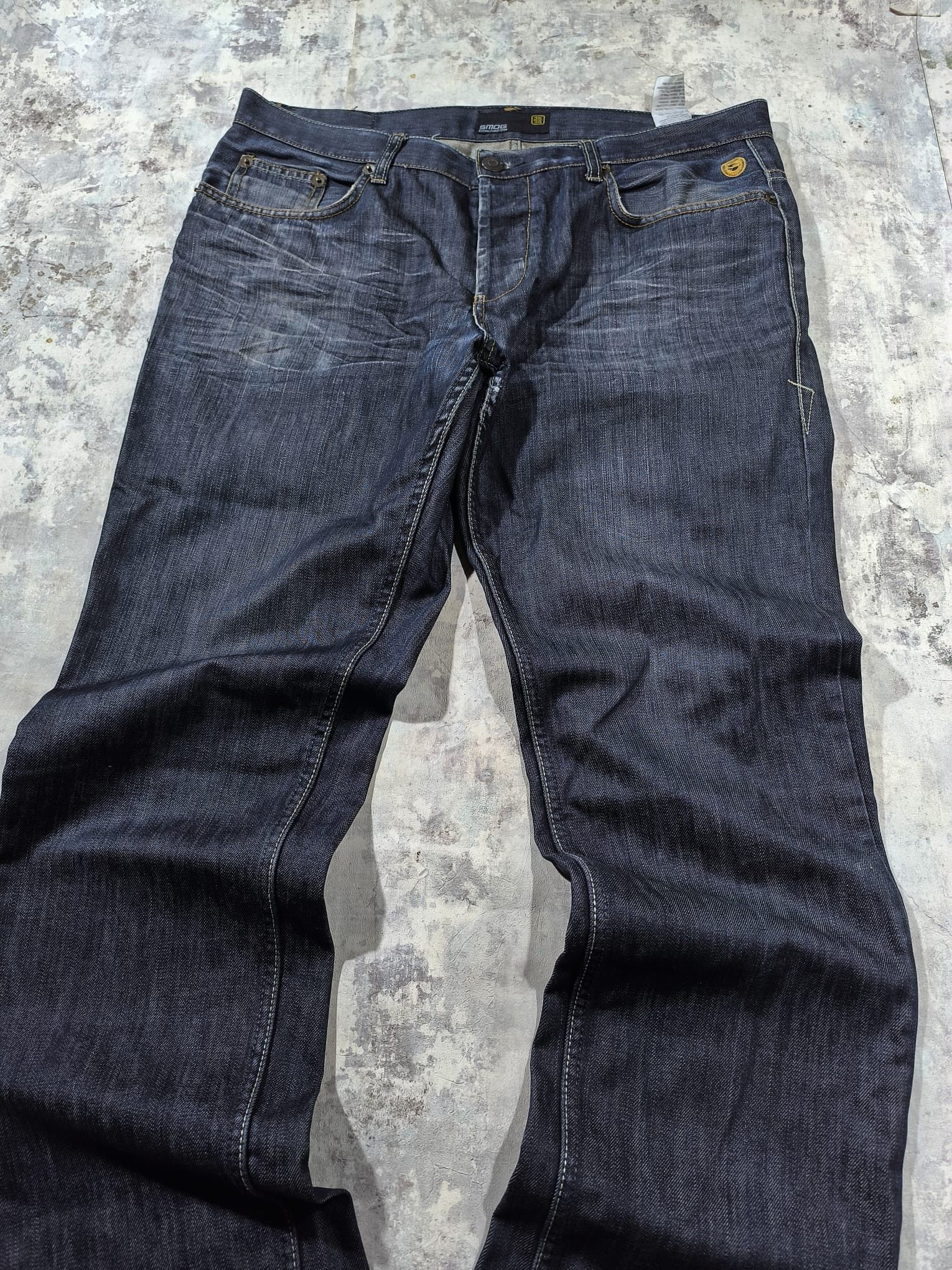 Vintage DARKWASH LOOSE WAXY JEANS GRUNGE BALENCIAGA Size US 36 / EU 52 - 2 Thumbnail