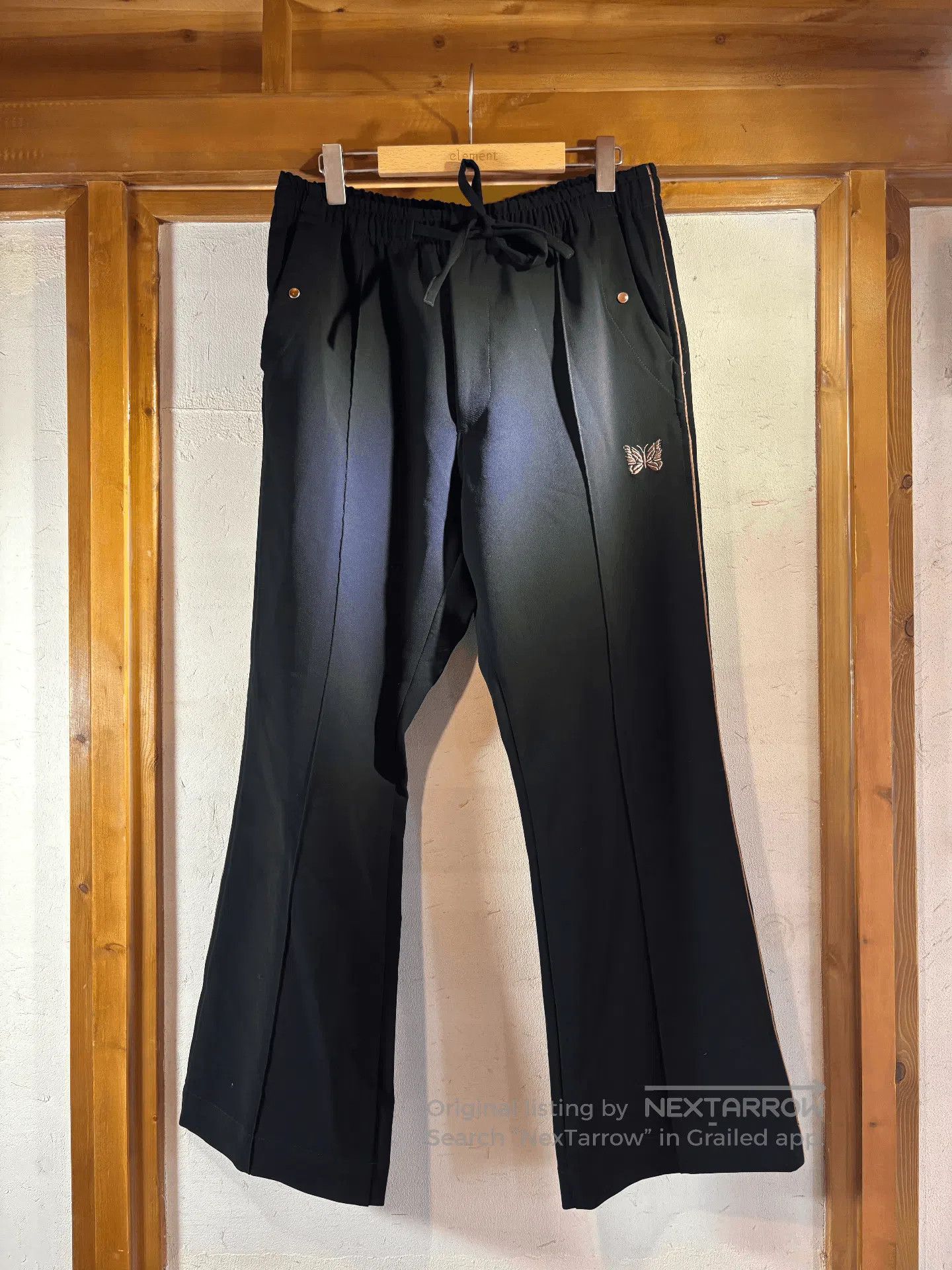 Needles Needles Trimmed Flared Pants. Size 37" - 1 Thumbnail