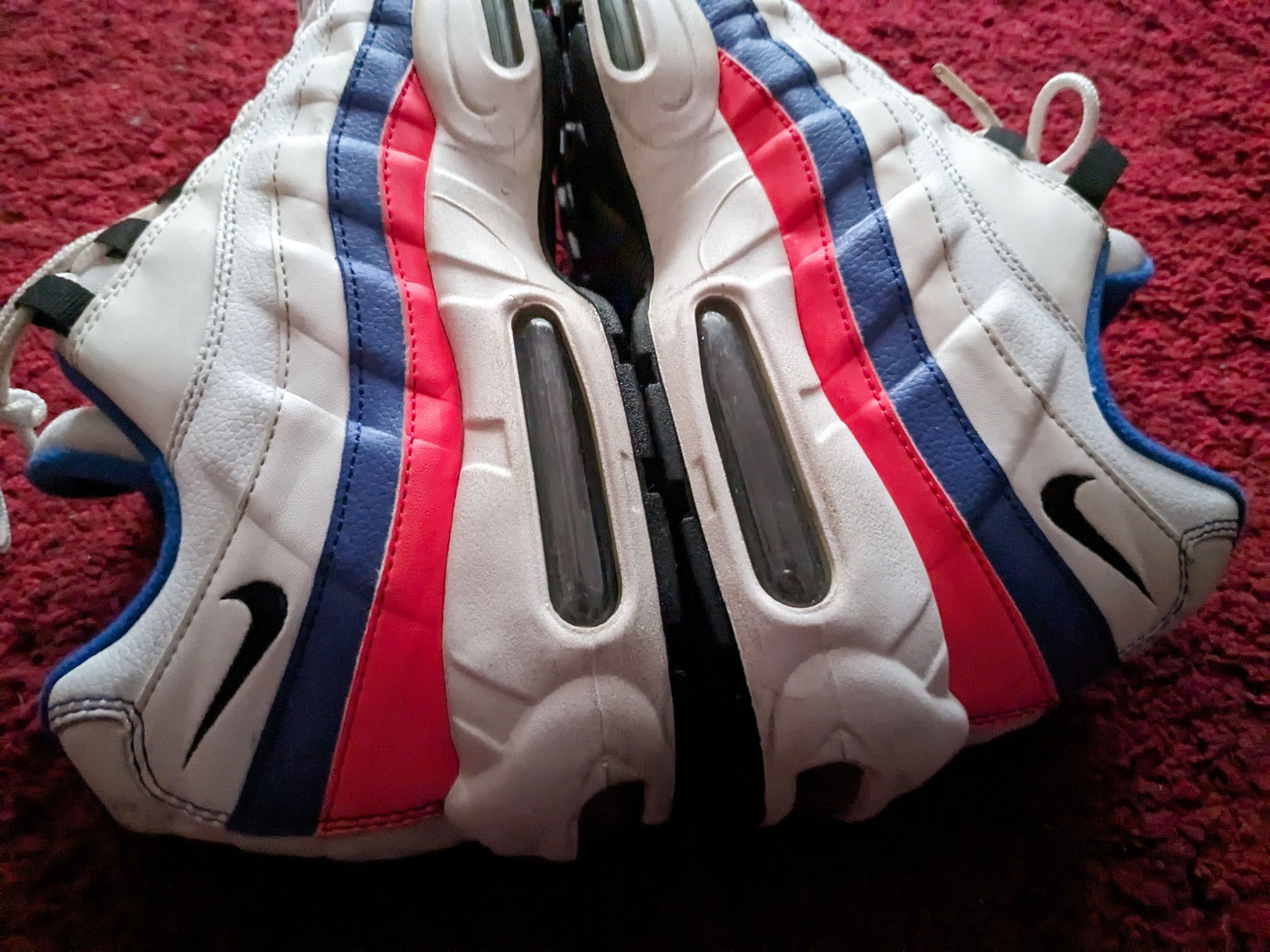 Nike Nike Air Max 95 Essential Ultramarine 11.5 White 749766-106 Size US 11.5 / EU 44-45 - 6 Thumbnail