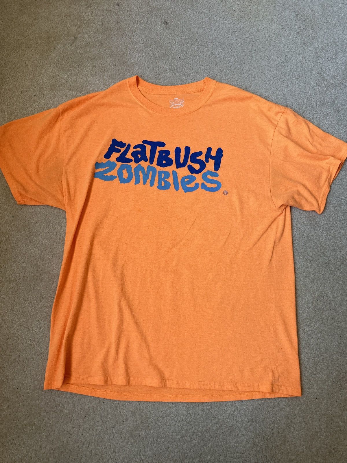 Flatbush Zombies Flatbush Zombies Orange Sherbert T Shirt - XL Size US XL / EU 56 / 4 - 1 Thumbnail