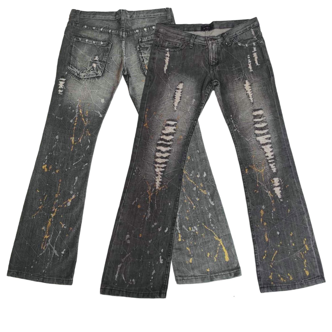 Hysteric Glamour Hysteric Glamour ss99 “Typewriter” Flare Denim