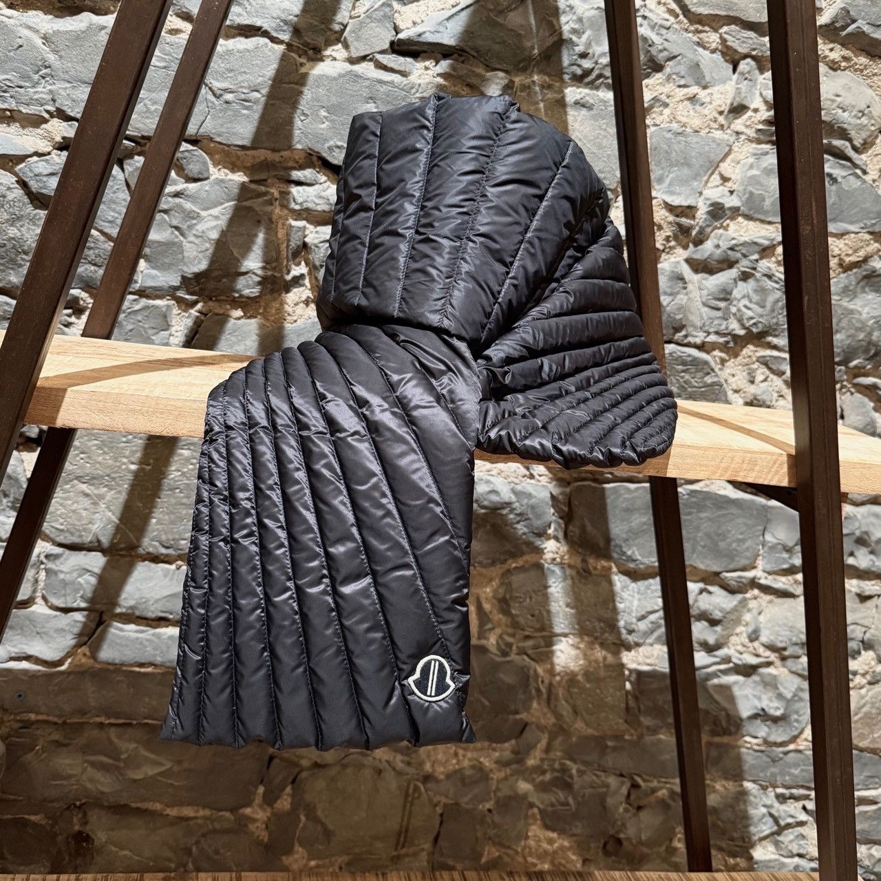 Moncler × Rick Owens Moncler X Rick Owens Radiance Quilted Padded Scarf Size ONE SIZE - 1 Thumbnail