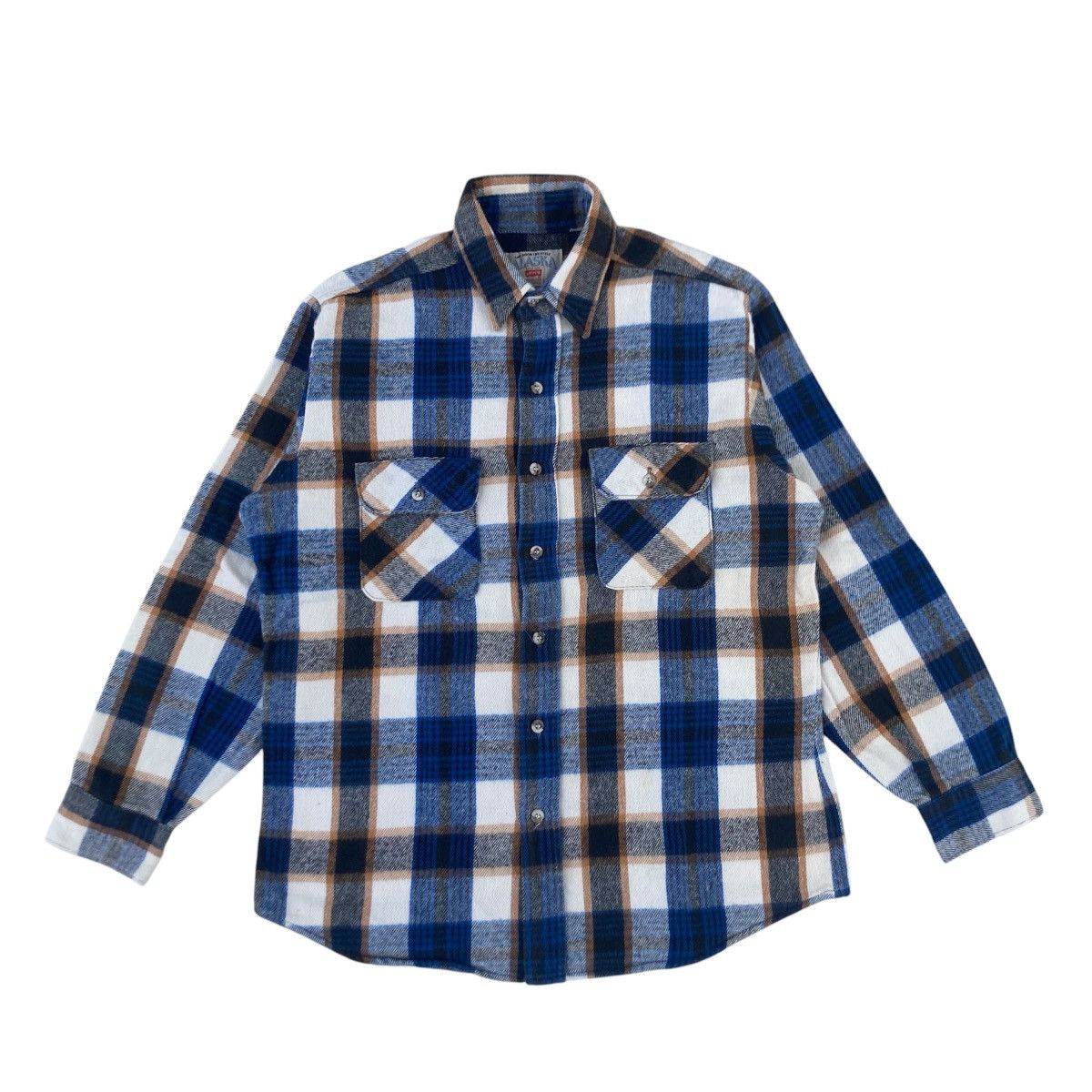 Levi's × Vintage VINTAGE LEVI’S ALASKA FLANNEL Size US L / EU 52-54 / 3 - 1 Thumbnail