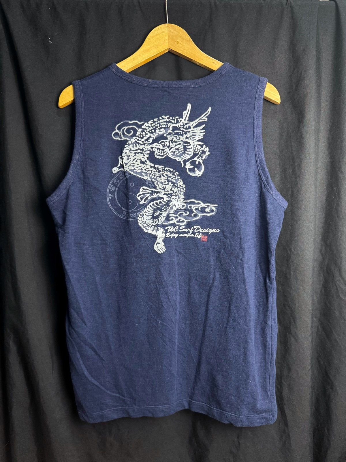 Japanese Brand × Vintage Japanesw Tanktop Dragon T&C Ifsix Lgb Styled Size US M / EU 48-50 / 2 - 1 Thumbnail