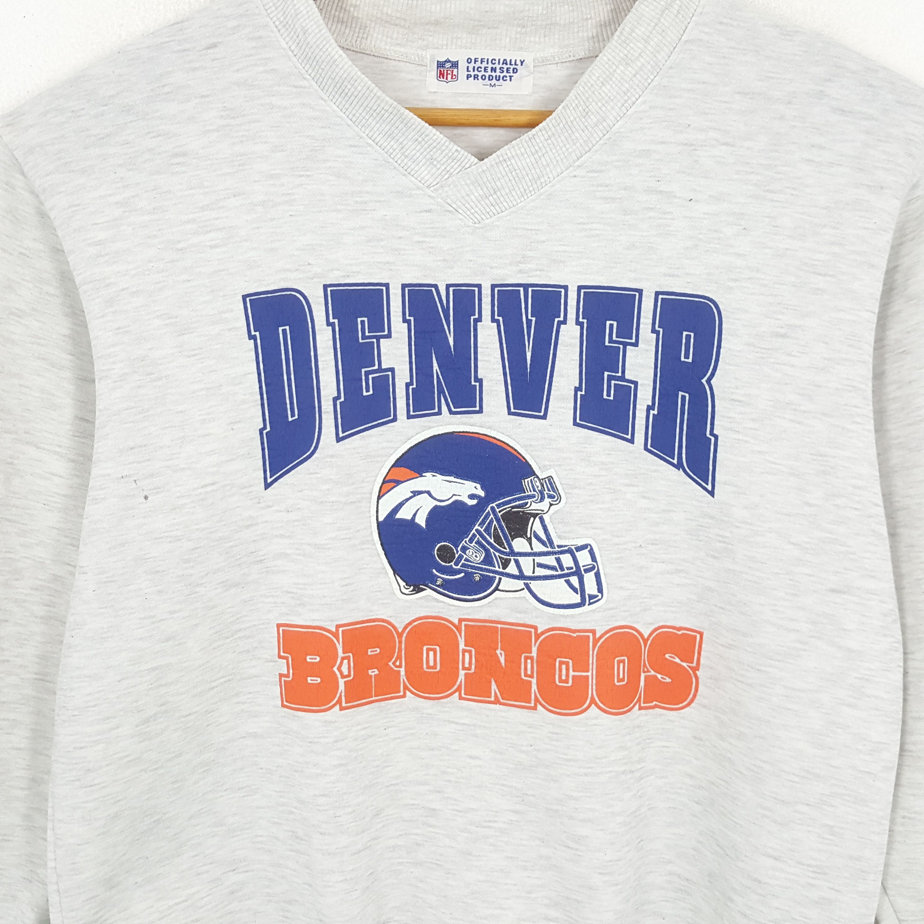 NFL × Vintage Vintage DENVER BRONCOS American Sport NFL Sweatshirt c271n13 Size US M / EU 48-50 / 2 - 2 Thumbnail