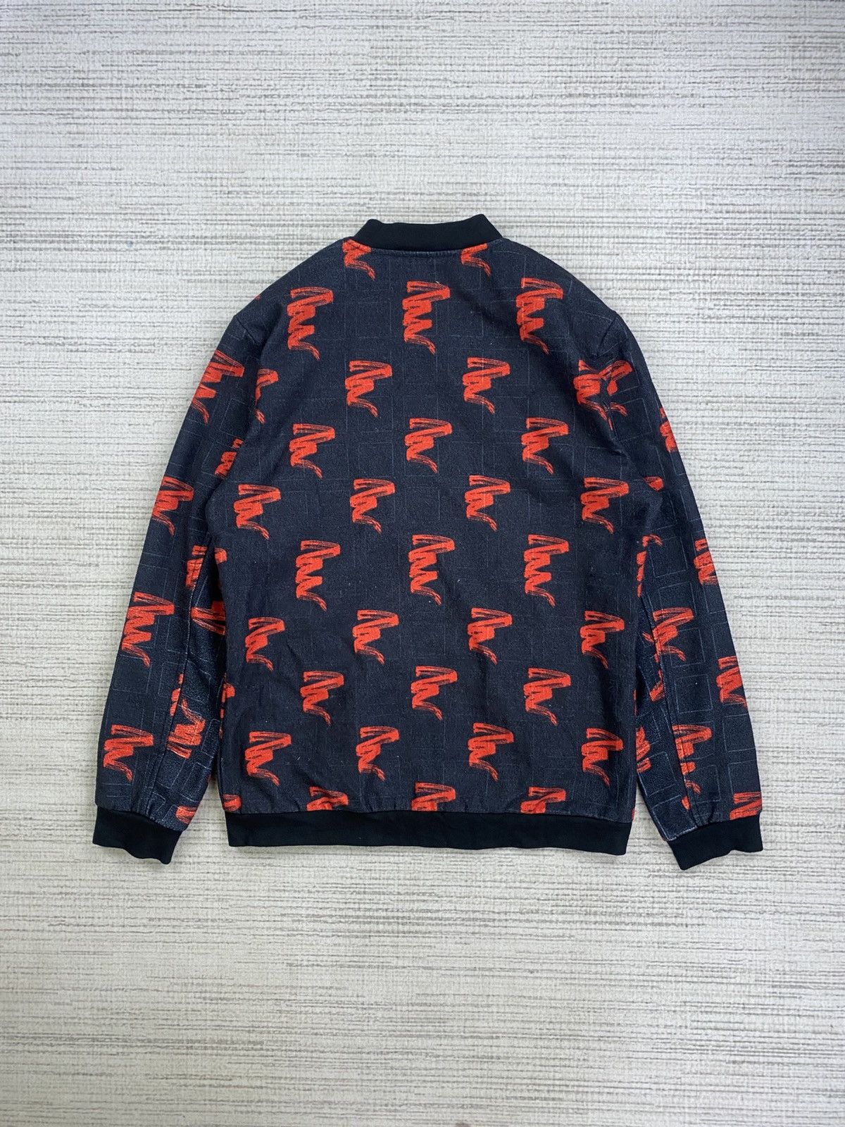 Japanese Brand × Vintage Vtg Sheng Qibinnu Classic Fashion FullPrint Bomber Jacket Size US M / EU 48-50 / 2 - 2 Thumbnail